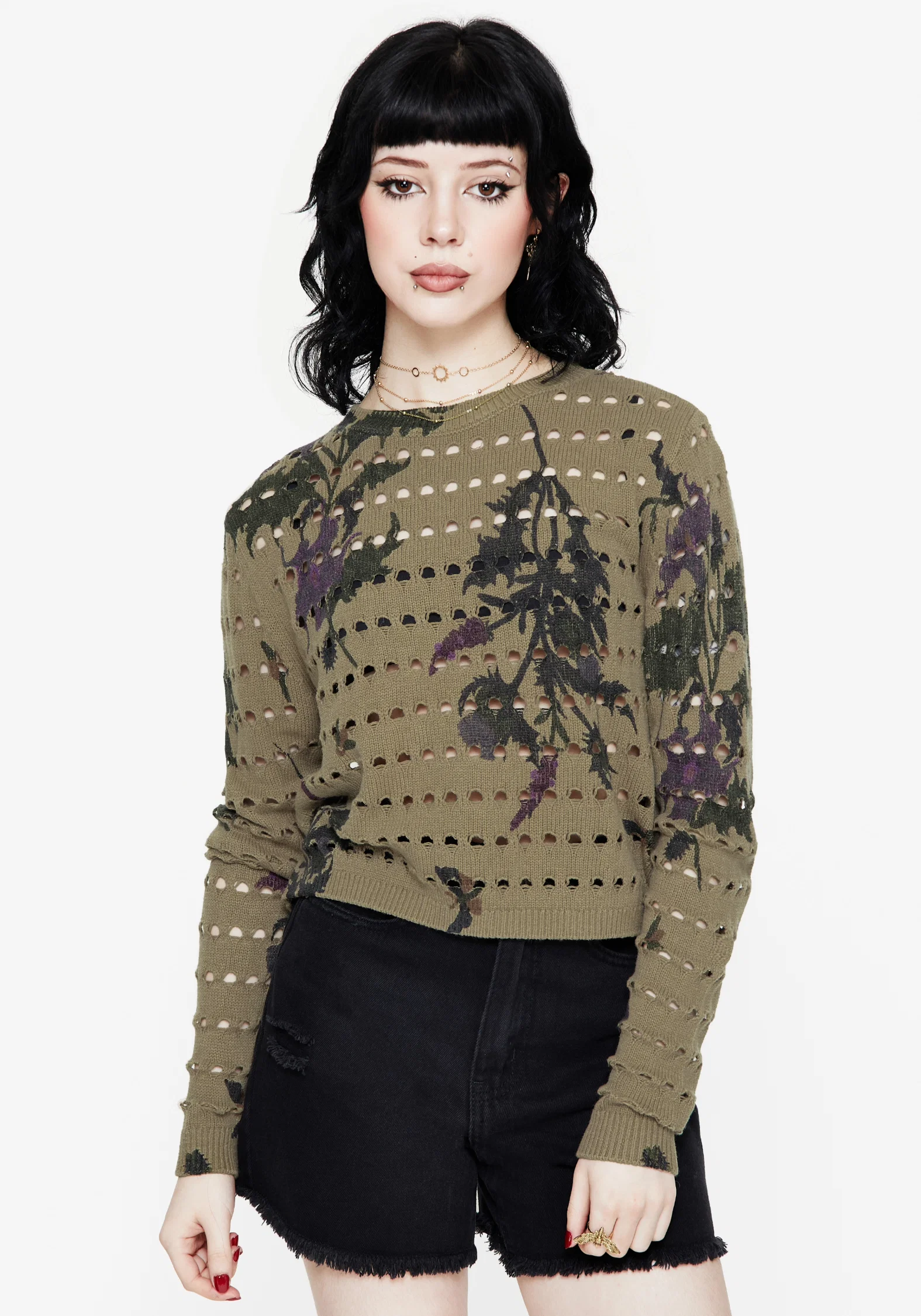 Cassandra Floral Knit Jumper - Image 6