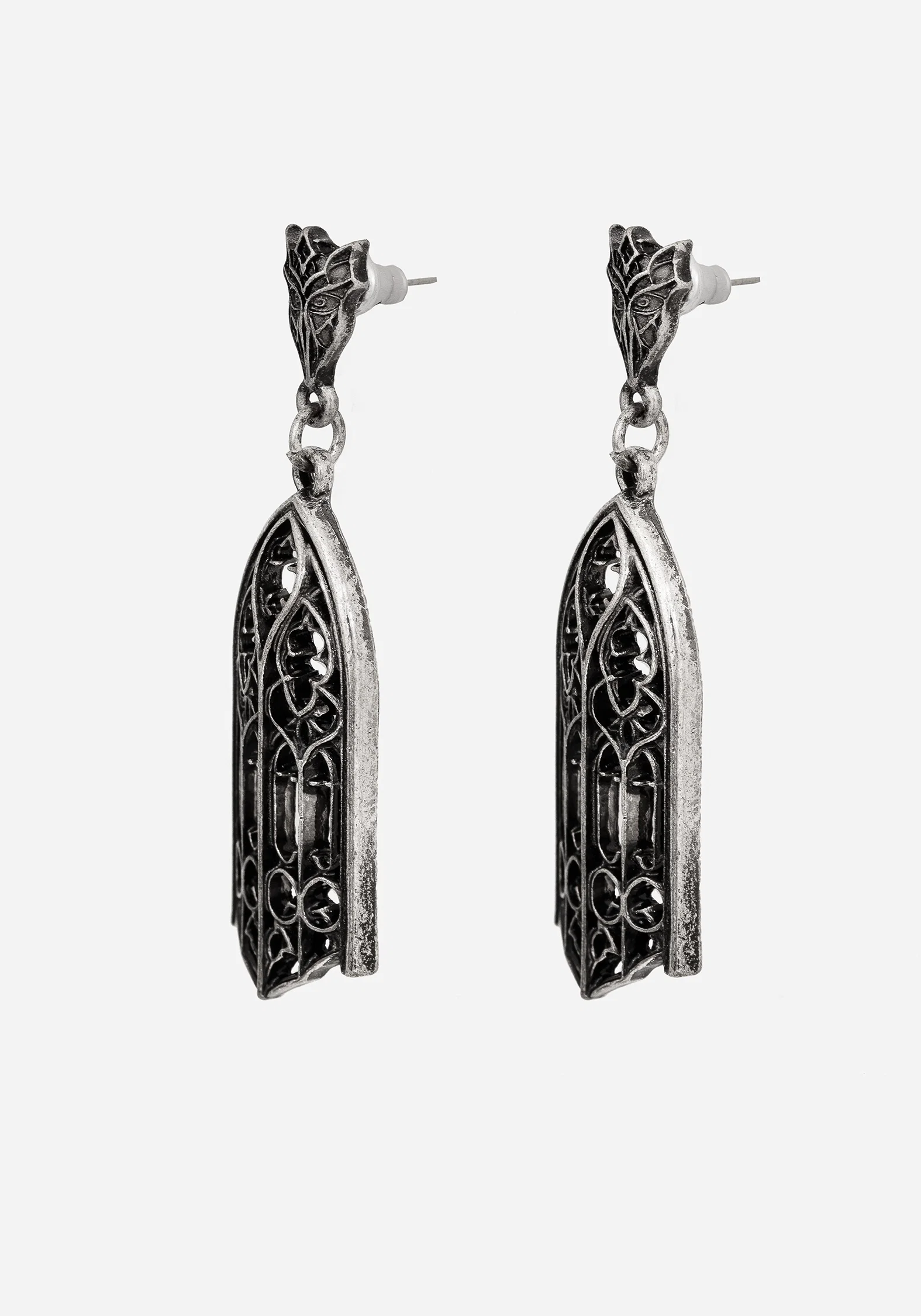 Cathedral Gothic Drop Earrings - Image 5