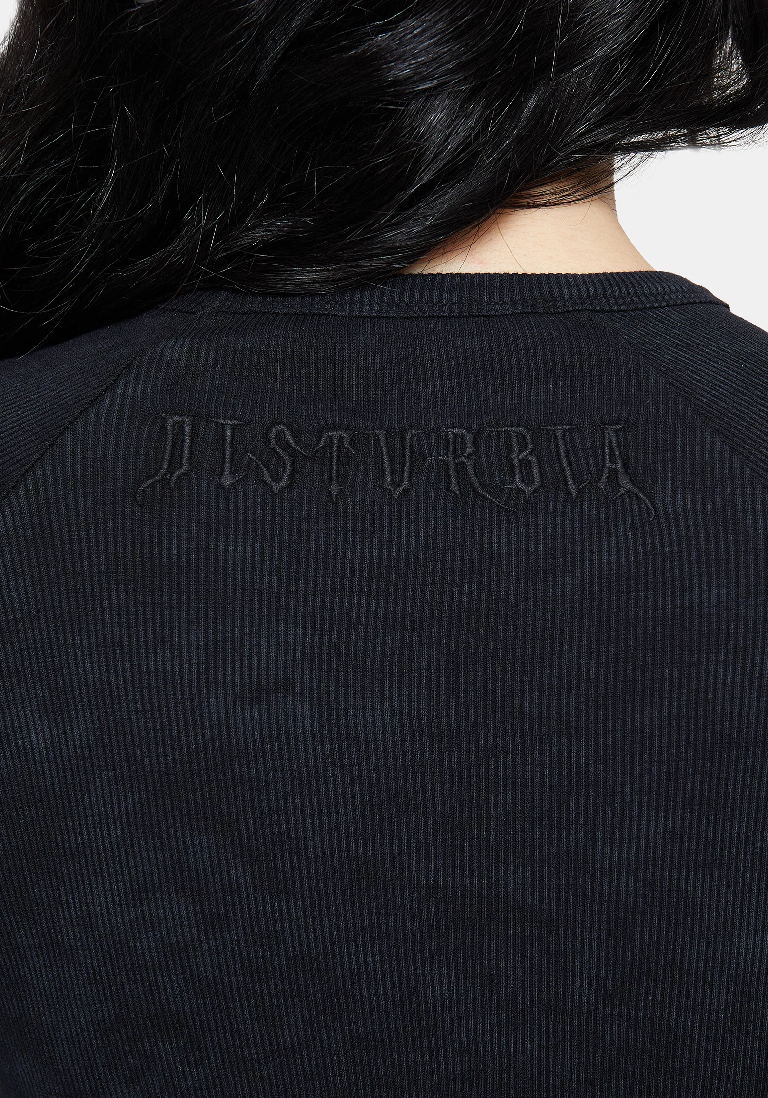 Christina Cotton Cut Out Detail Long Sleeved Top - Image 6