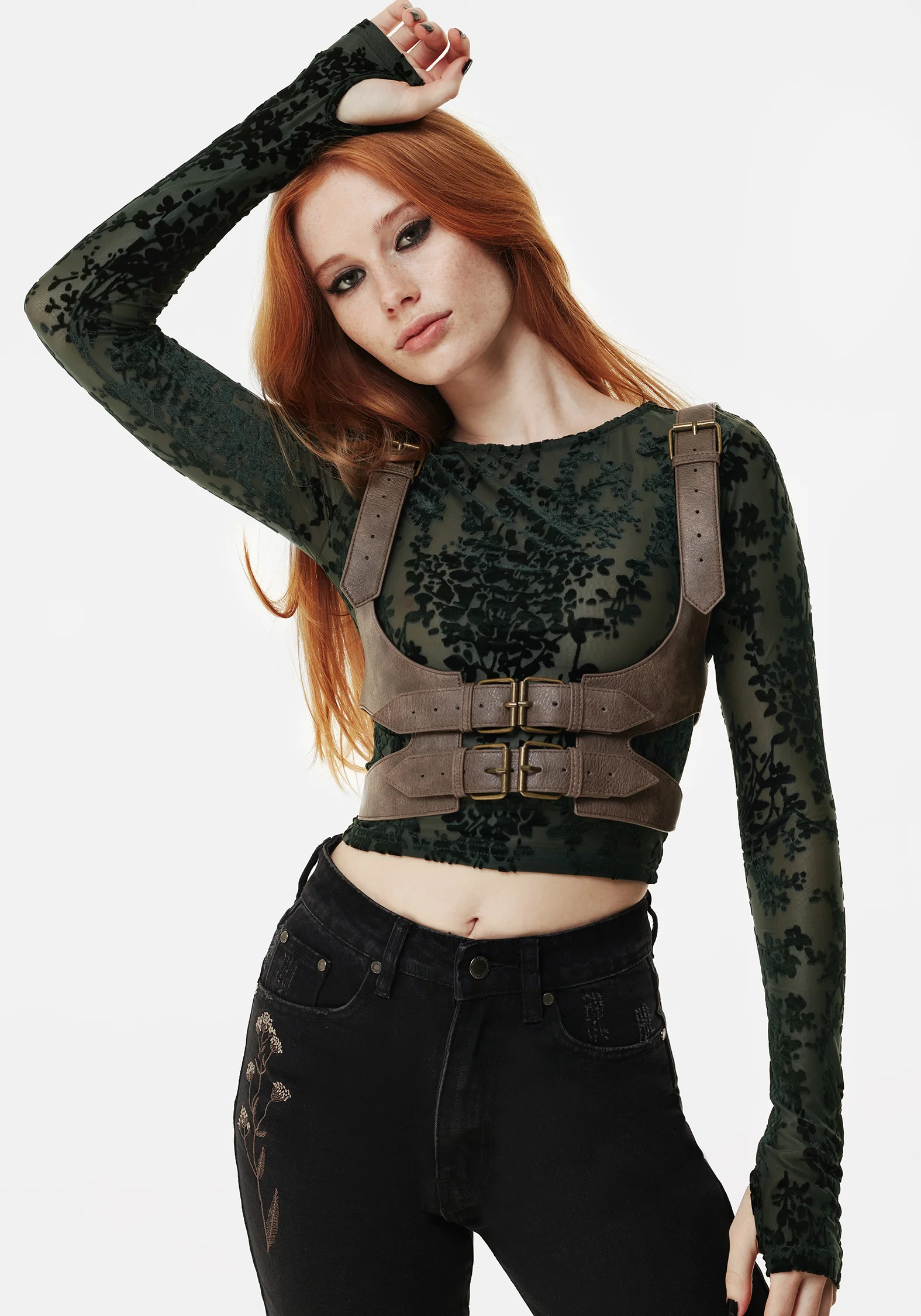 Clementine Buckle Cut Out Harness - Image 4