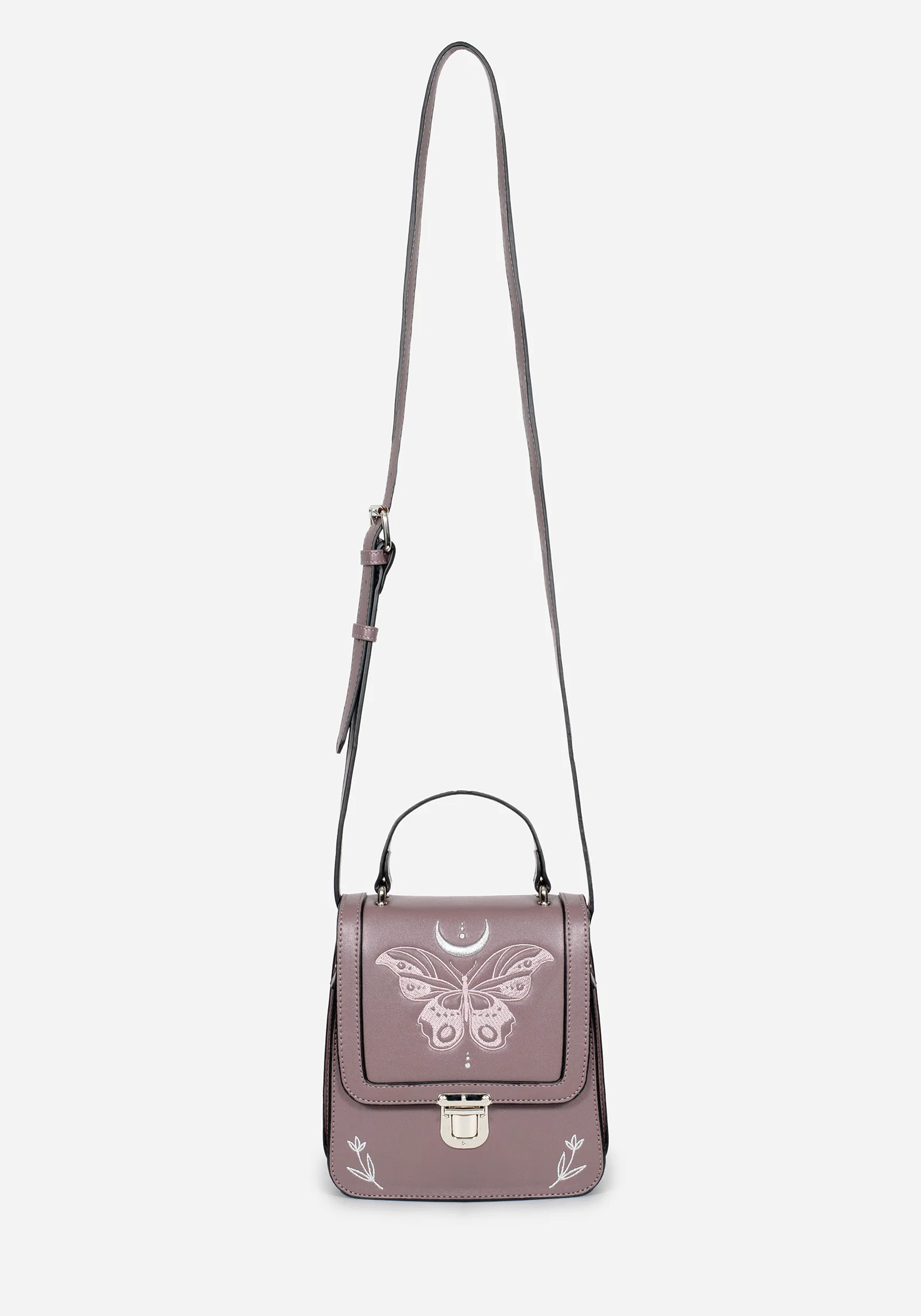 Cocoon Butterfly Crossbody Mini Satchel Bag - Image 13