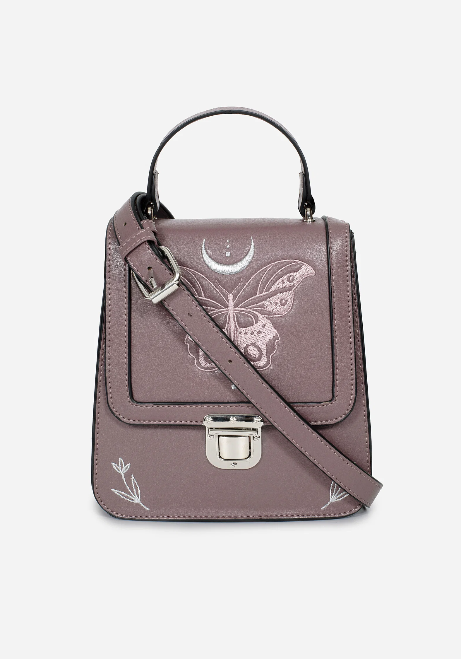 Cocoon Butterfly Crossbody Mini Satchel Bag - Image 6