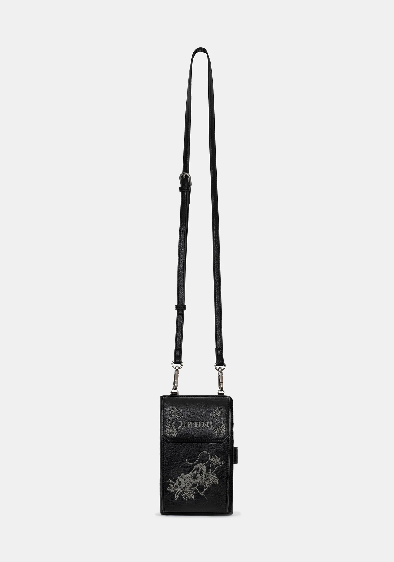 Colette Rat Embroidered Crossbody Phone Bag - Image 10