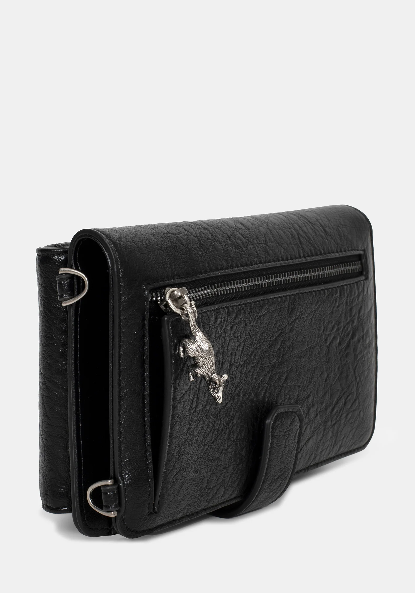Colette Rat Embroidered Crossbody Phone Bag - Image 9
