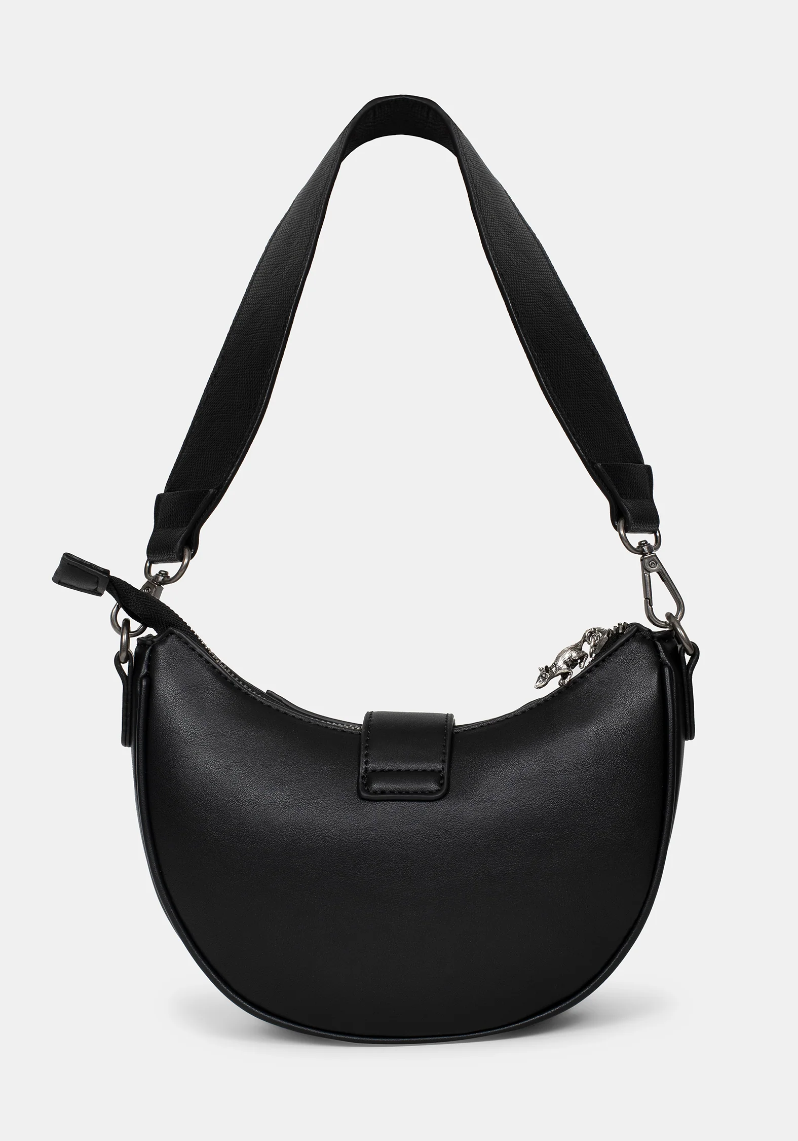 Colette Rat Zip Triangle Hardware Shoulder Bag - Image 3