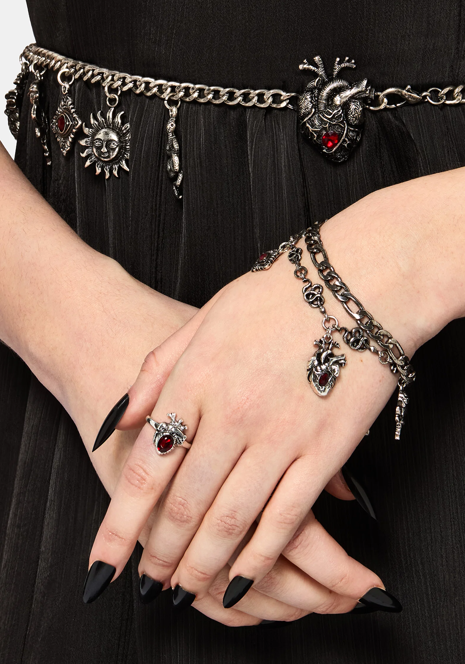 Corium and Anatomical Chain Heart Bracelet - Image 6