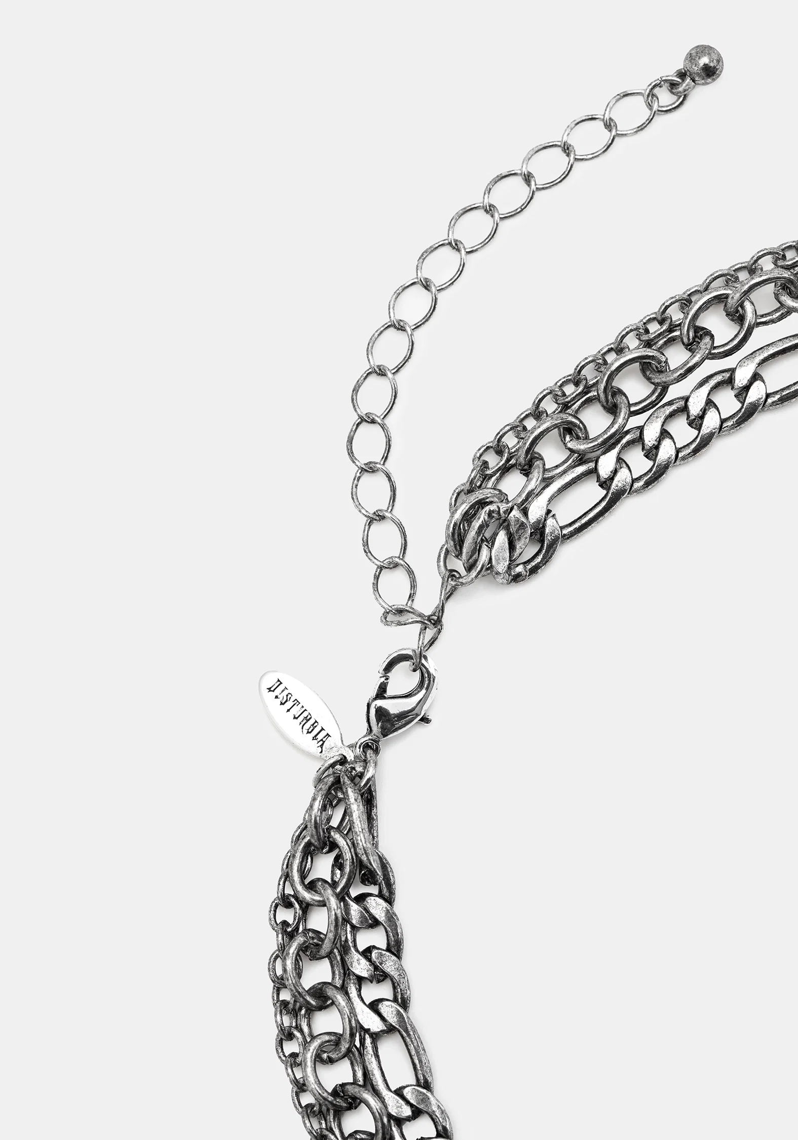 Corium and Anatomical Chain Layered Heart Necklace - Image 7