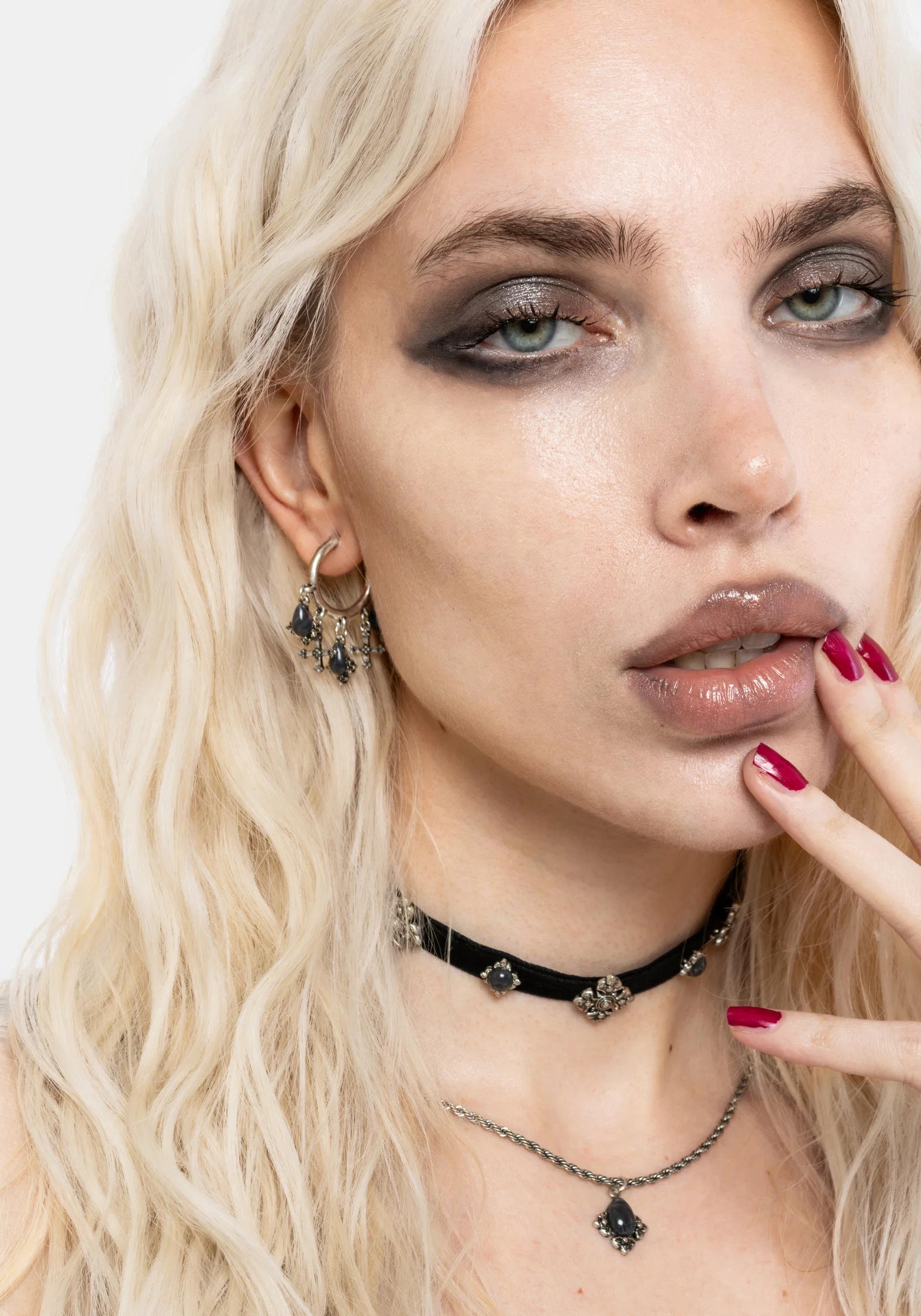 Crucentia Charm Hoops - Image 5