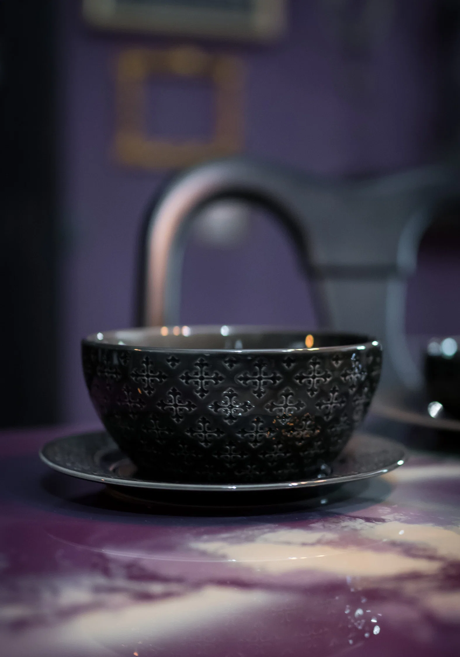 Crux Debossed Ombre Bowl (4 Piece Set) - Image 2