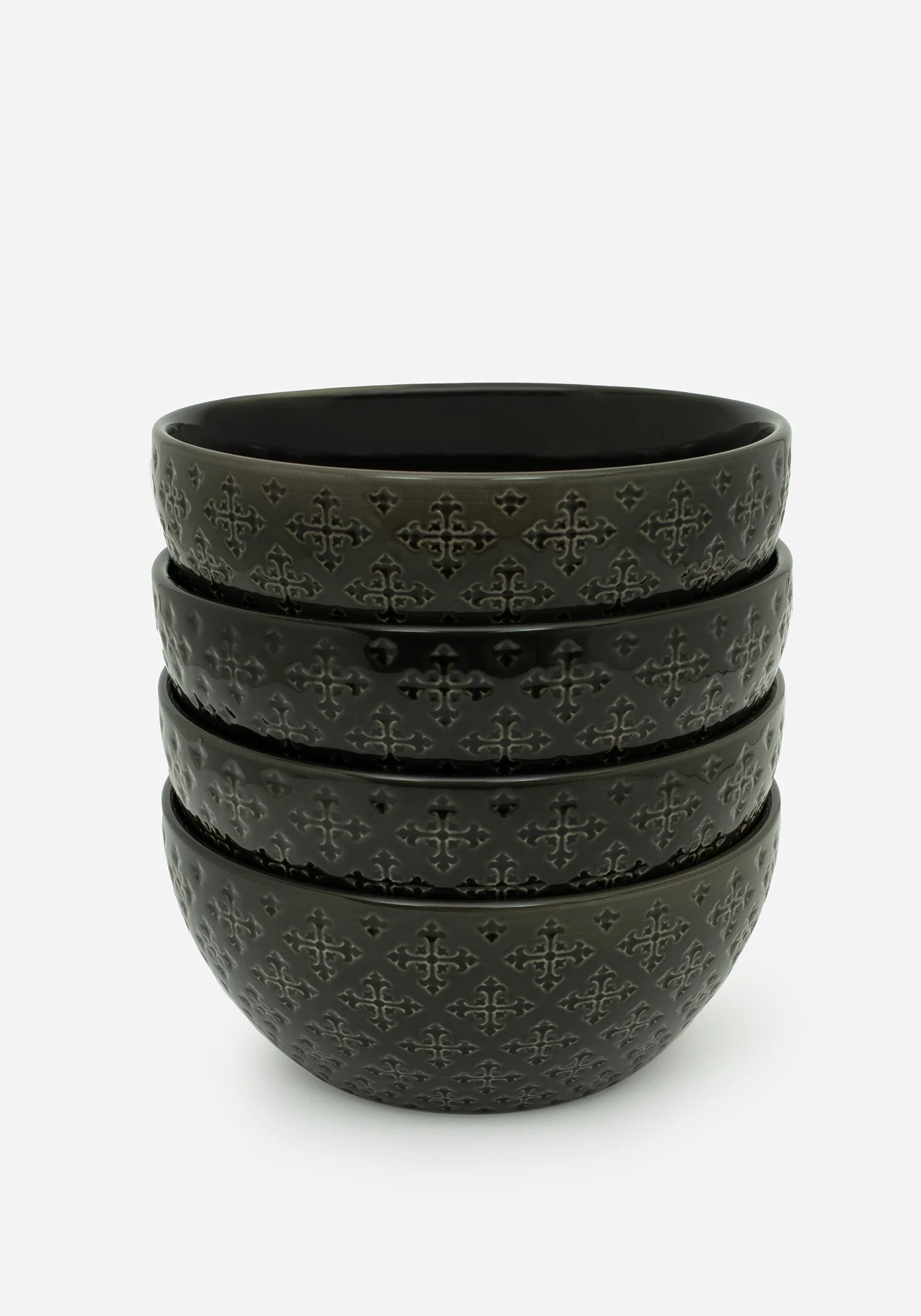 Crux Debossed Ombre Bowl (4 Piece Set) - Image 5