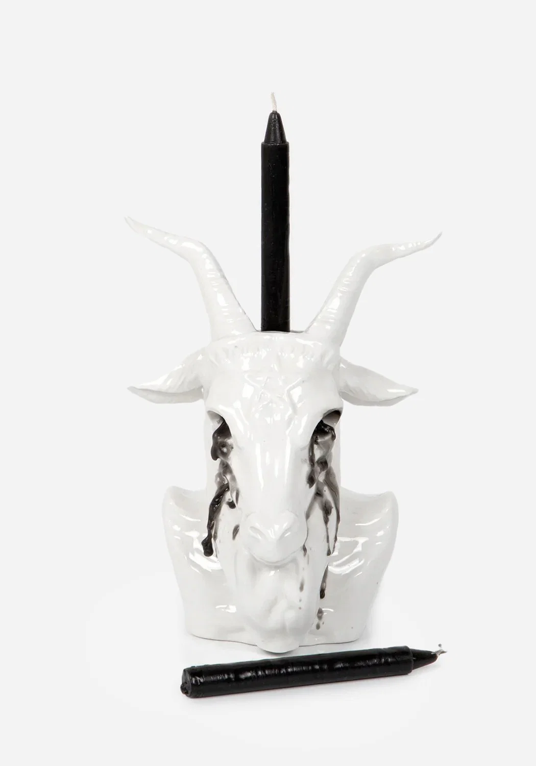 Crying Baphomet Candle Holder - Image 5