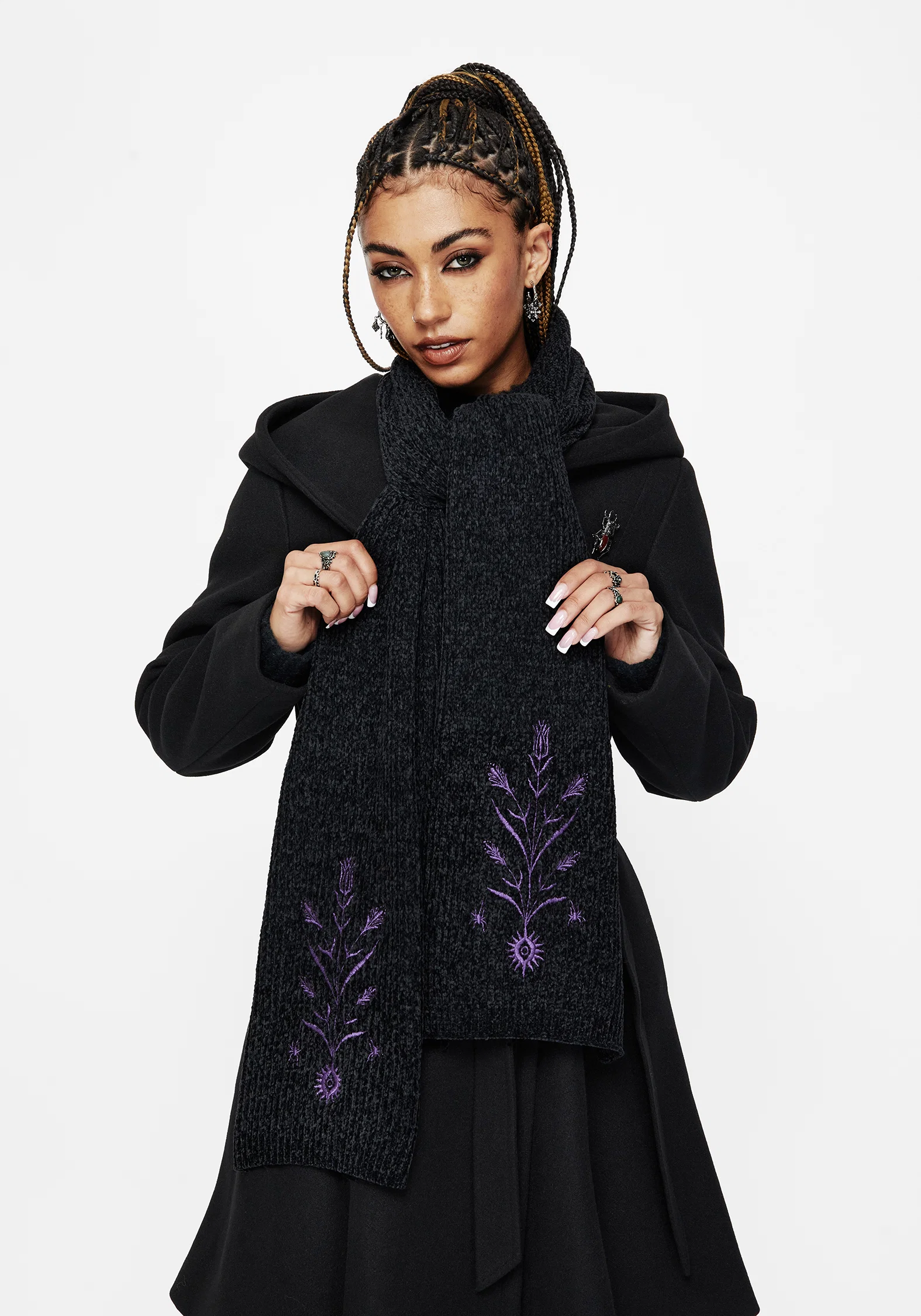 Cybele Chenille Scarf - Image 4
