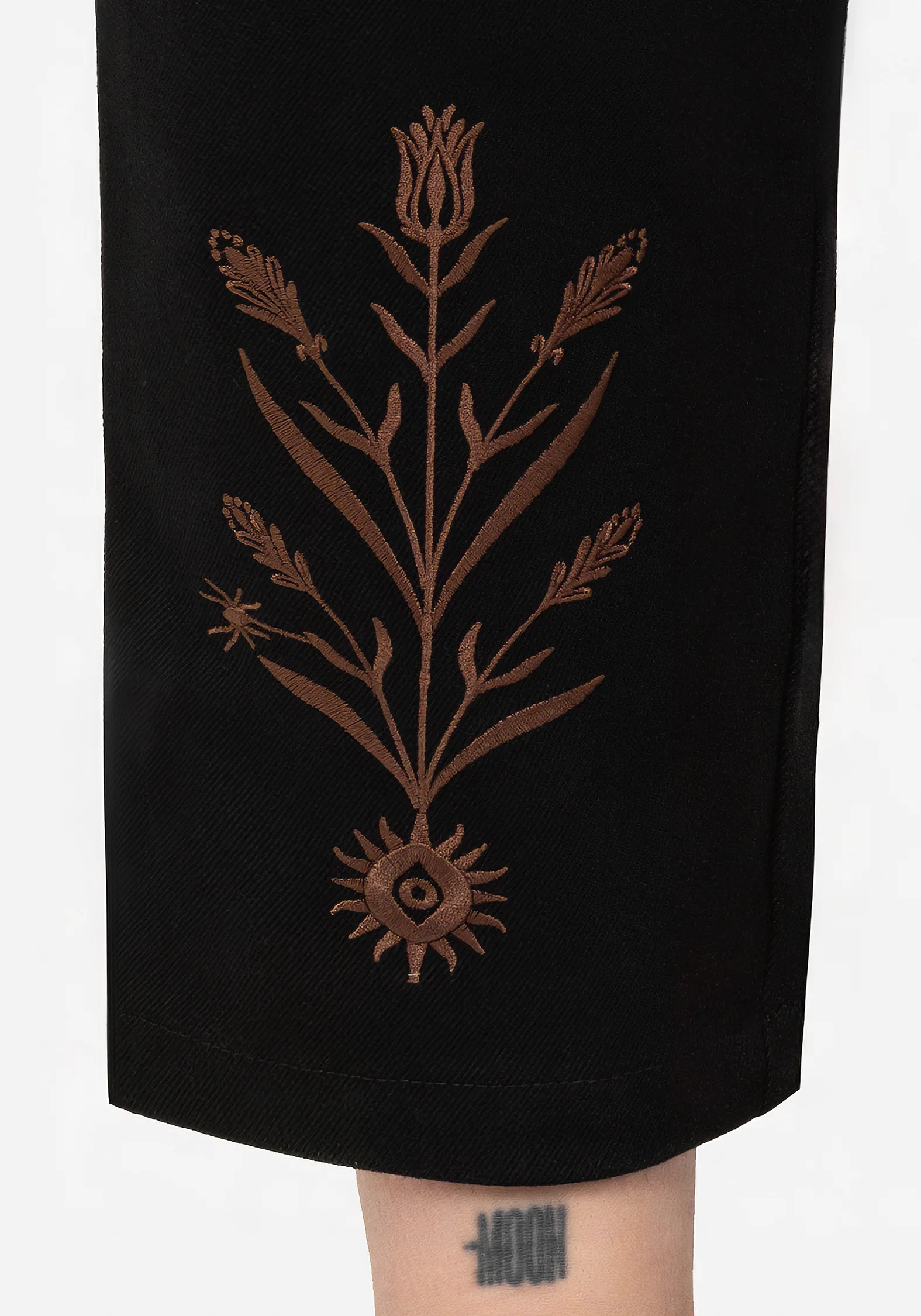 Cybele Embroidered Tapered Trousers - Image 3
