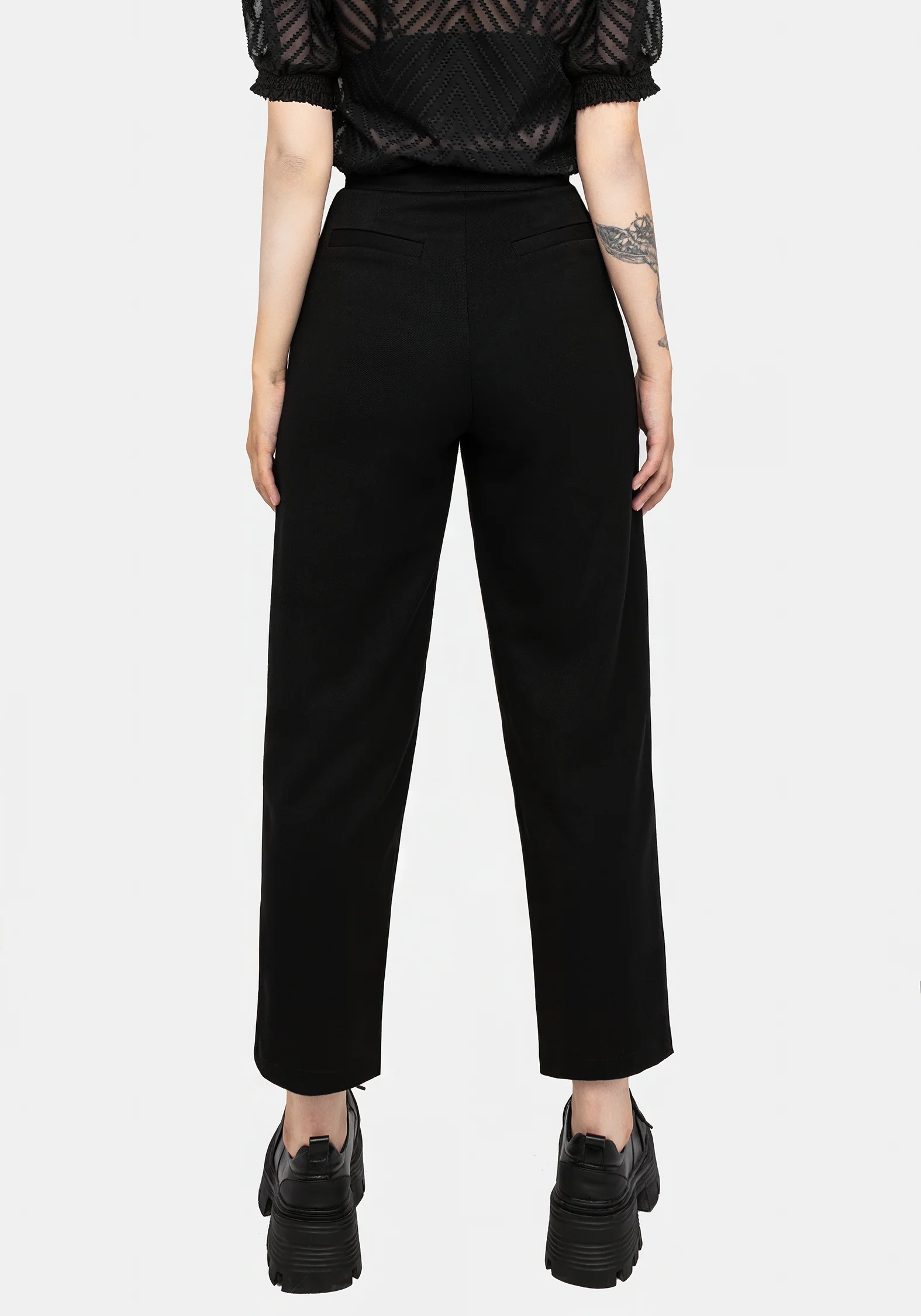 Cybele Embroidered Tapered Trousers - Image 4