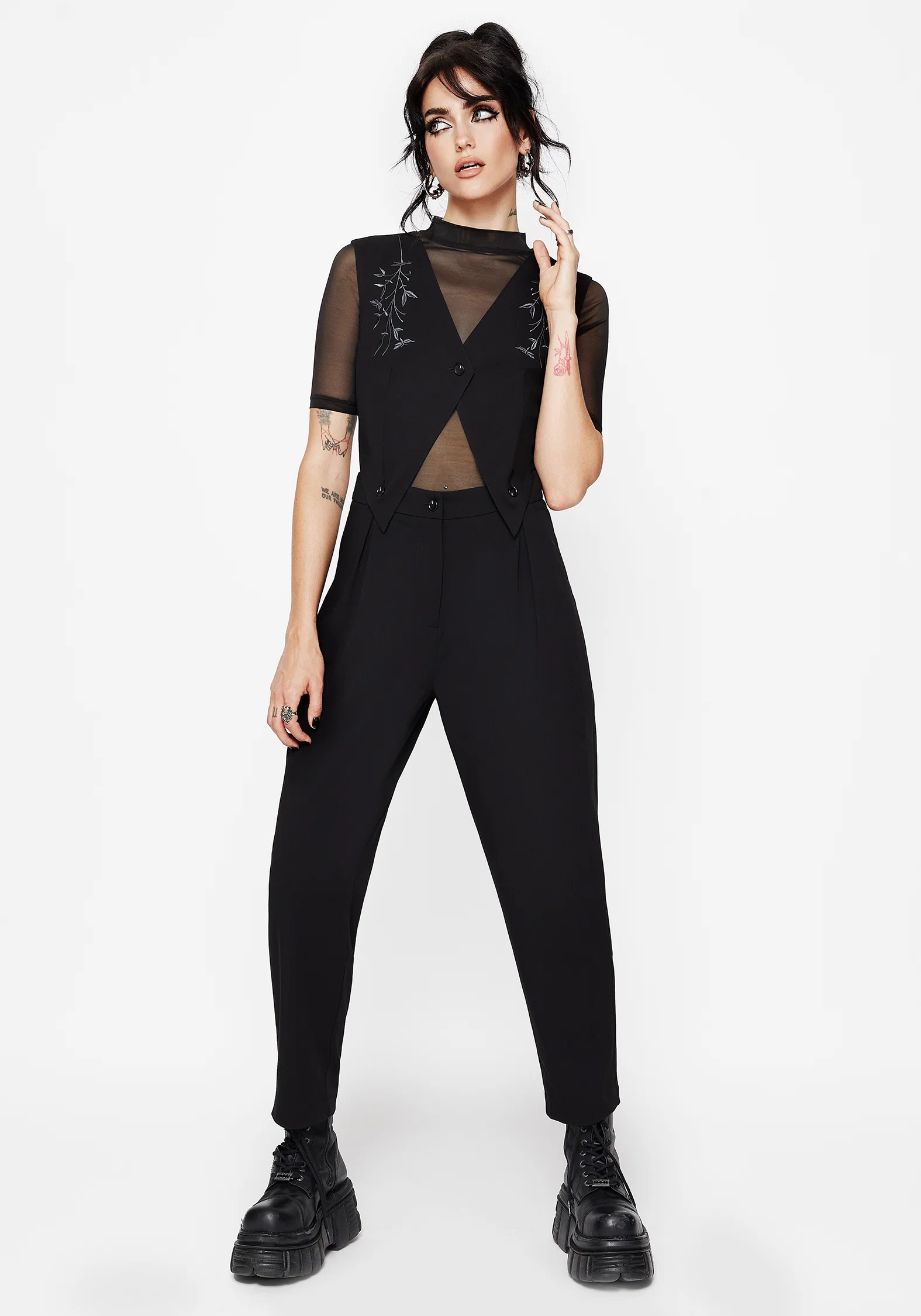 Damona Tailored Waistcoat and Trouser Set - Image 8