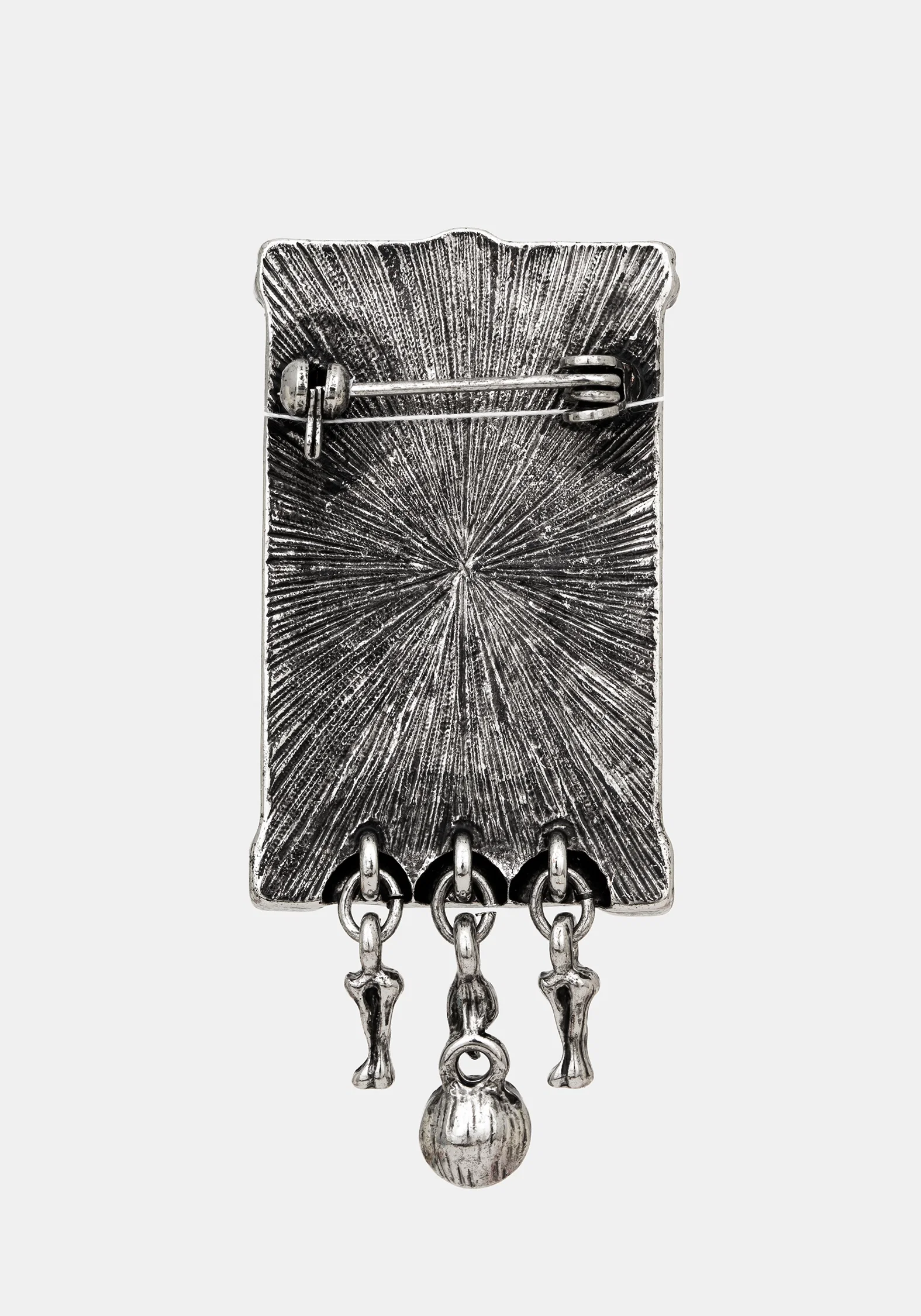 Death Tarot Card Brooch - Image 3