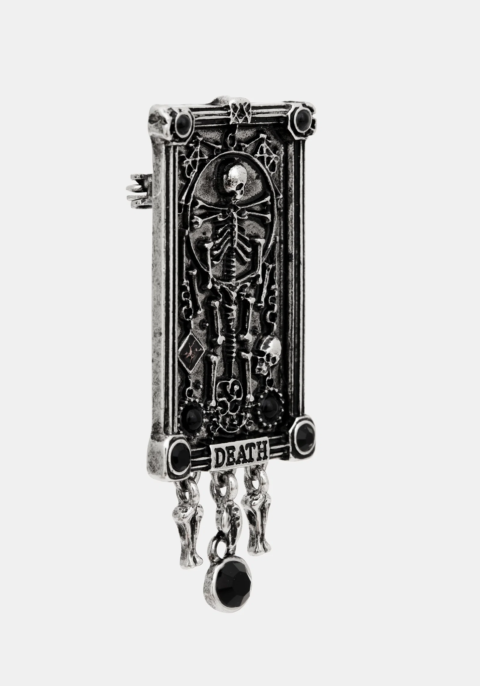 Death Tarot Card Brooch - Image 6