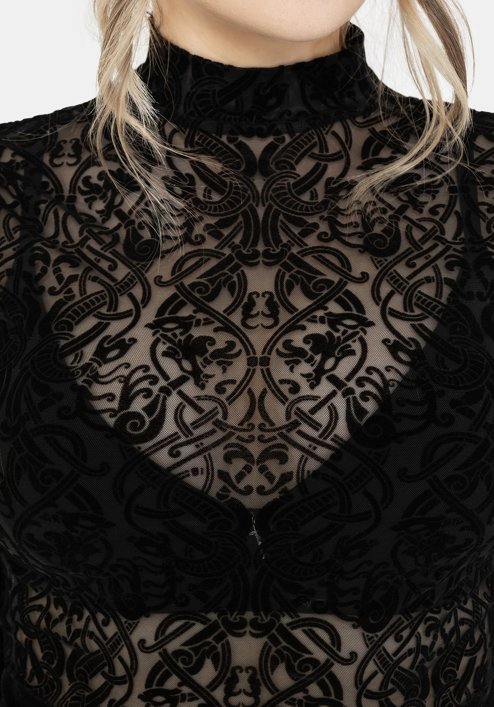 Disrupt Dragon Mesh Long Sleeved Top - Image 2
