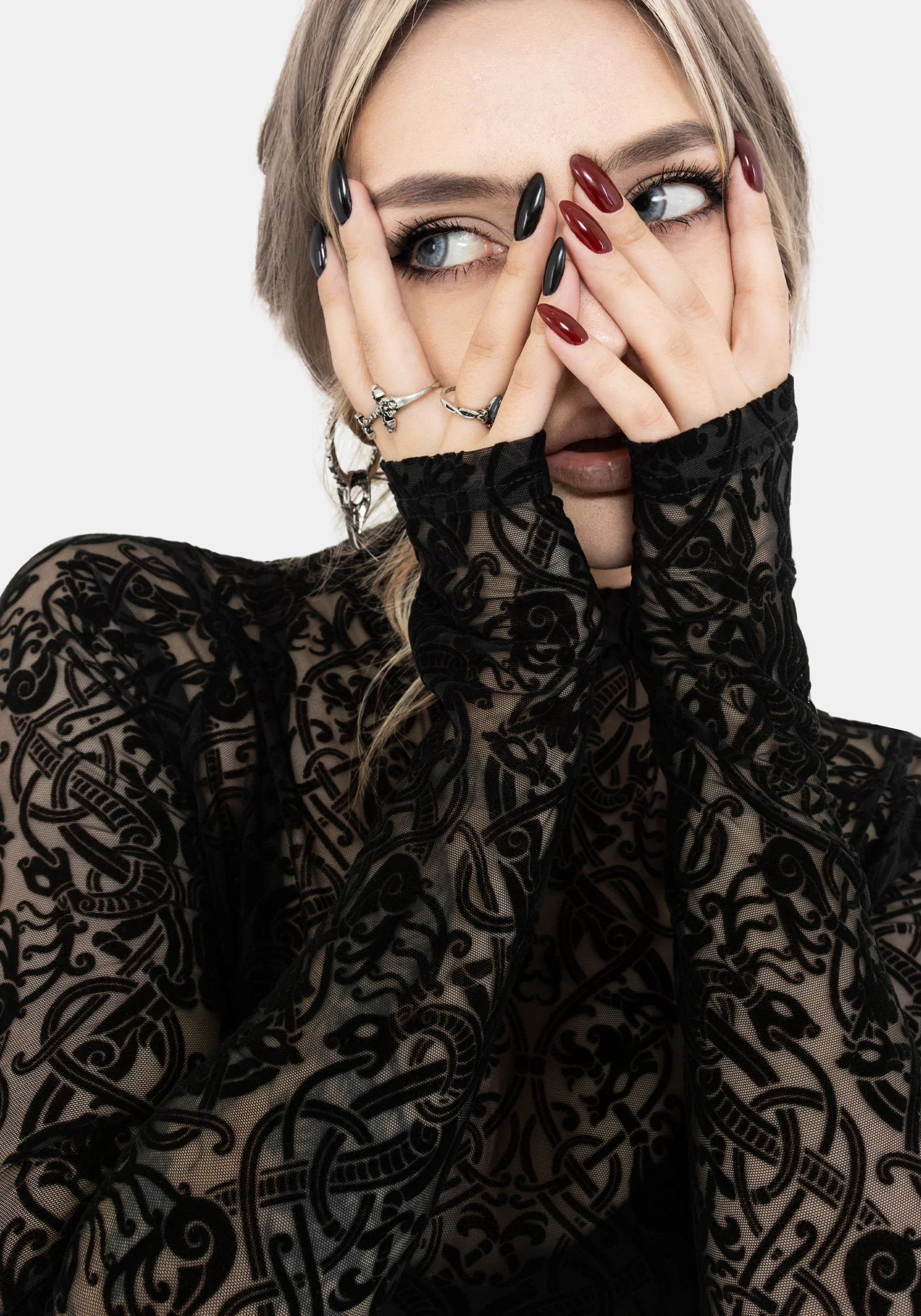 Disrupt Dragon Mesh Long Sleeved Top - Image 4