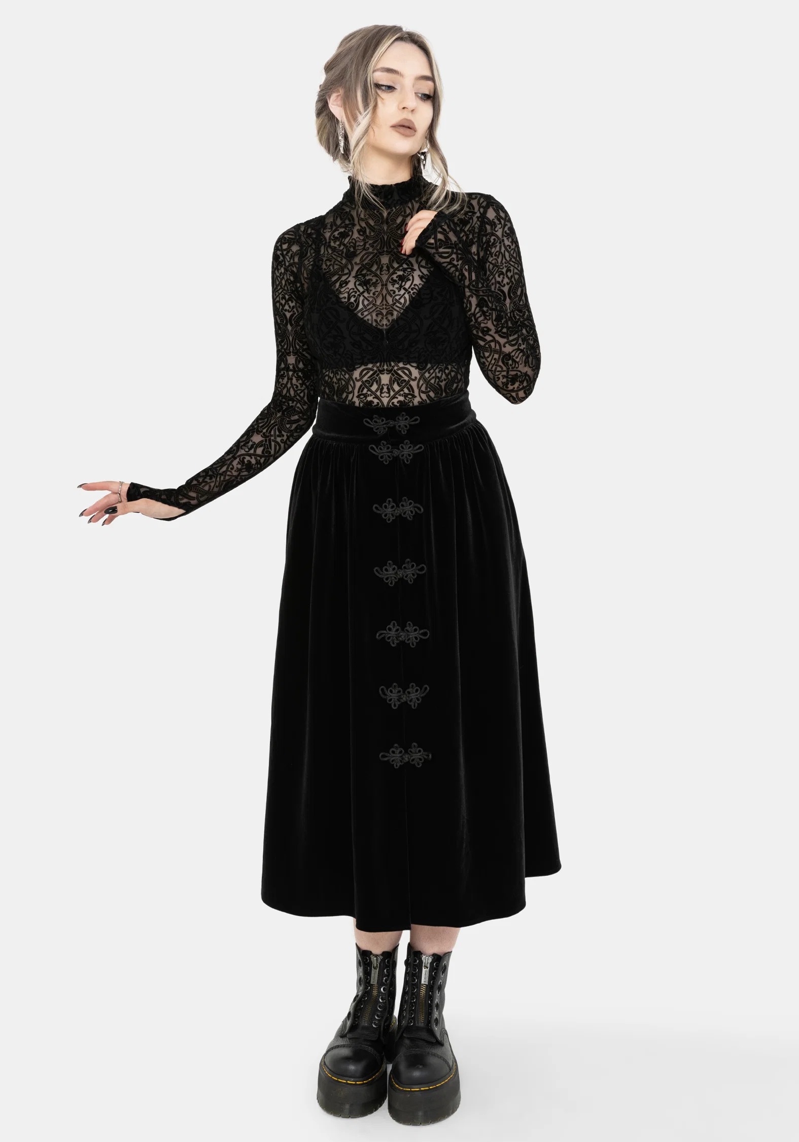 Disrupt Dragon Mesh Long Sleeved Top - Image 6