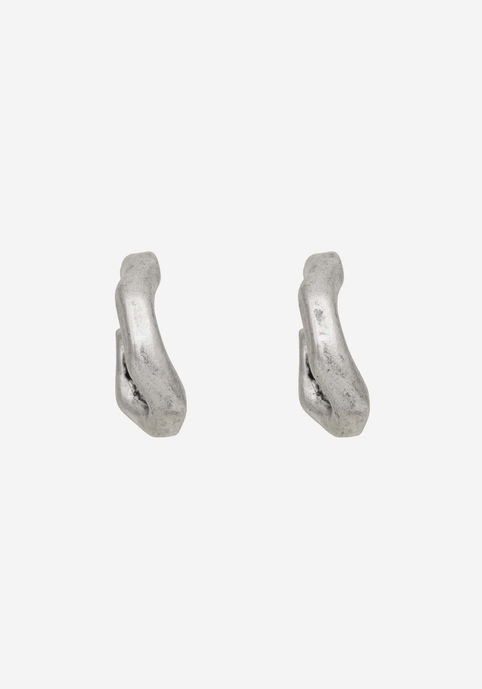 Disturbia Chunky Hoop Earrings - Image 5