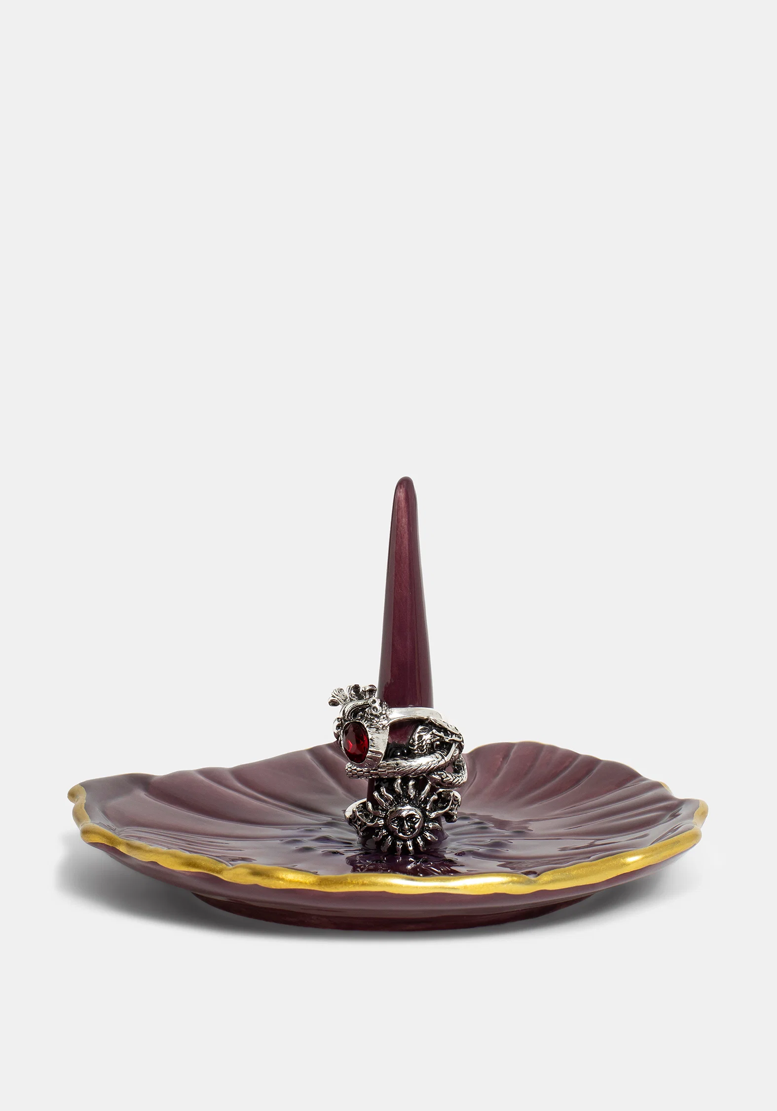 Domaine Baroque Ceramic Poppy Trinket Dish - Image 4