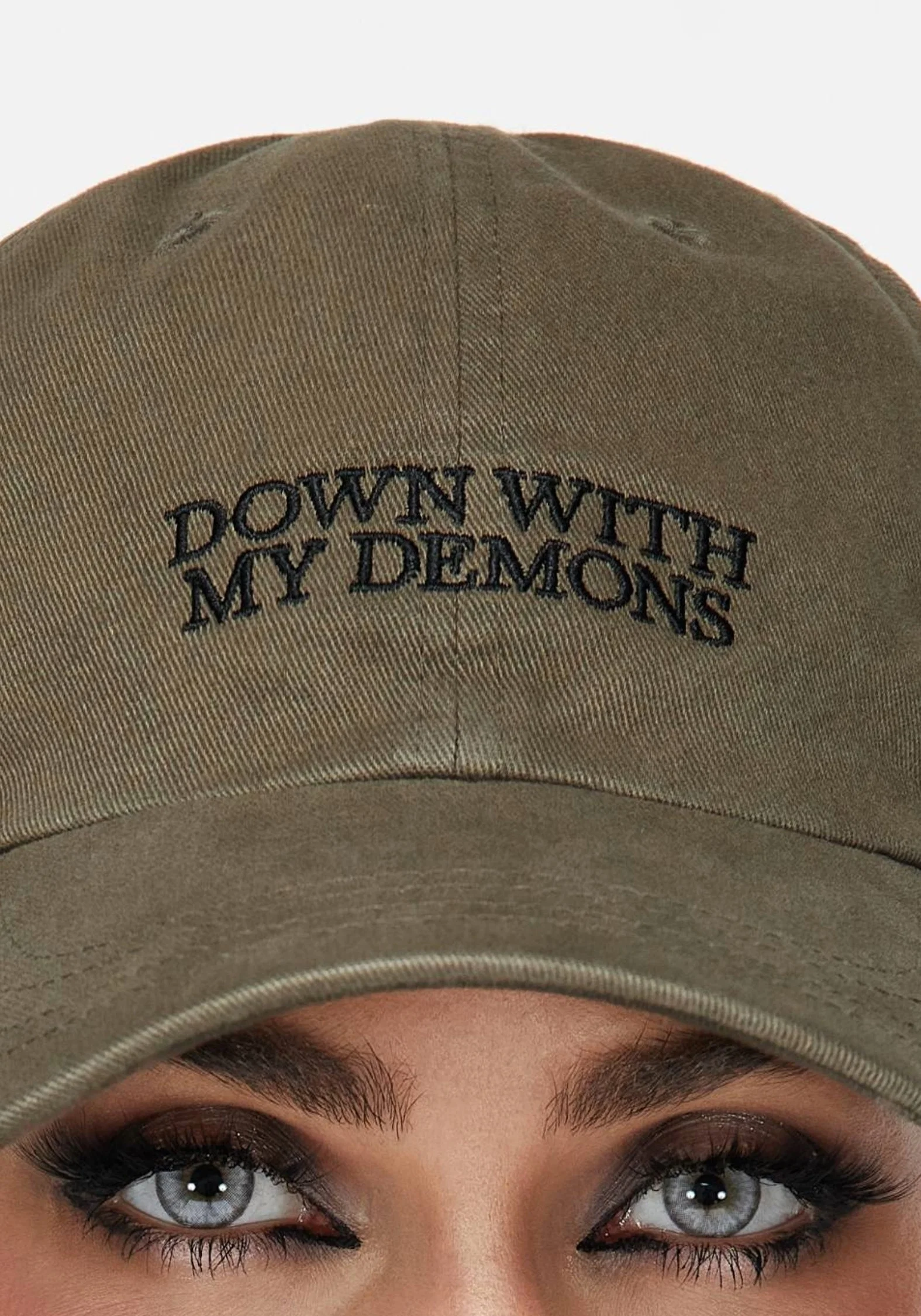 Down With My Demons Cap - Image 2