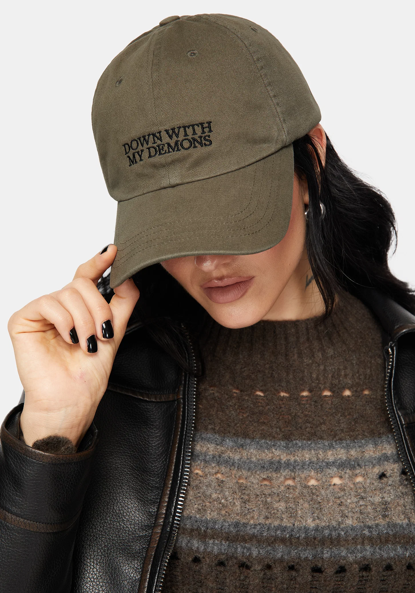 Down With My Demons Cap - Image 5