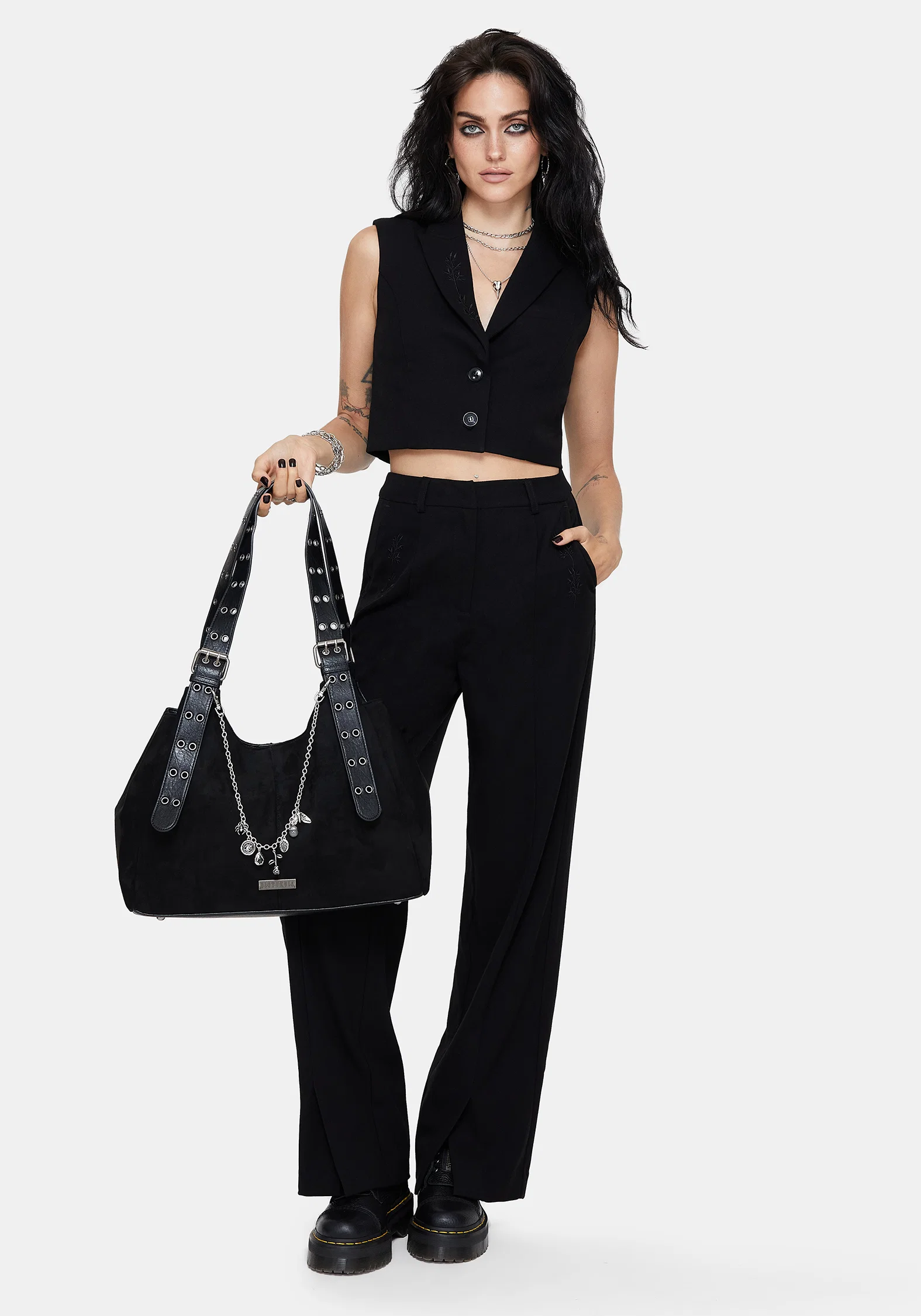 Draven Rat & Spider Bag Chain - Image 5