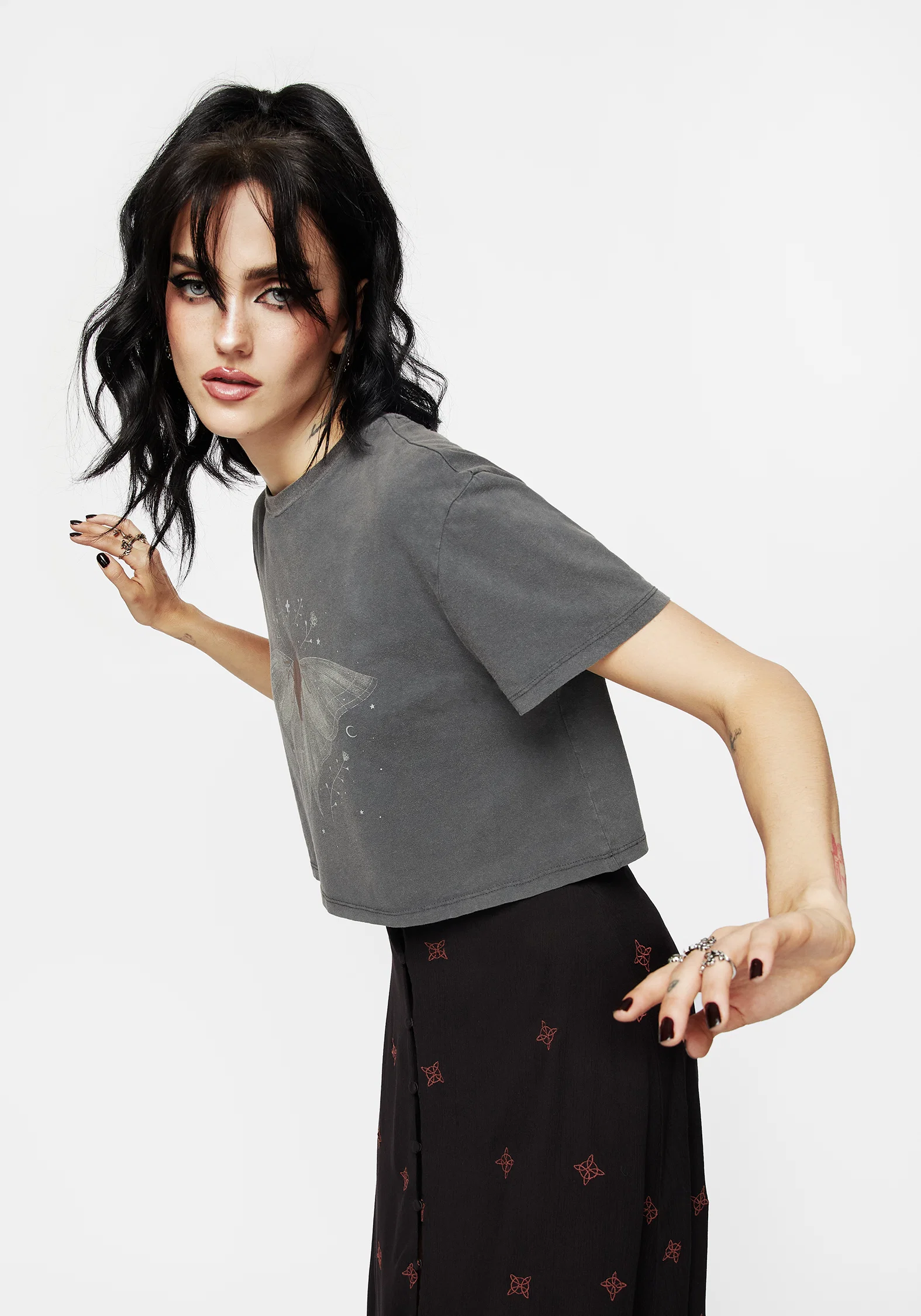 Drift Cotton-Blend Jersey Cropped T-Shirt - Image 6