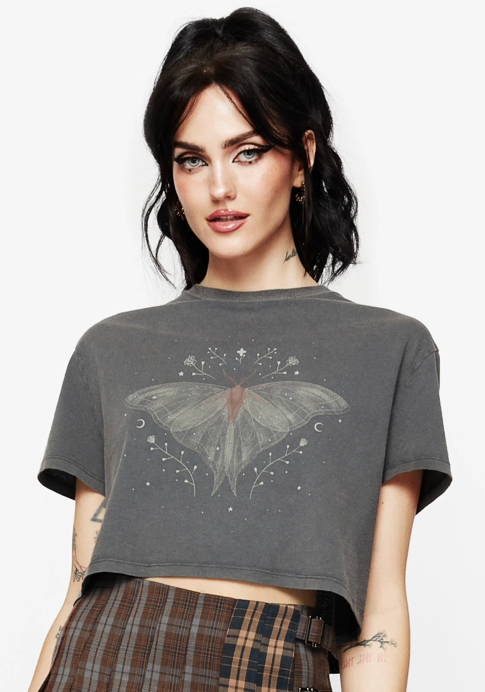 Drift Cotton-Blend Jersey Cropped T-Shirt - Image 8