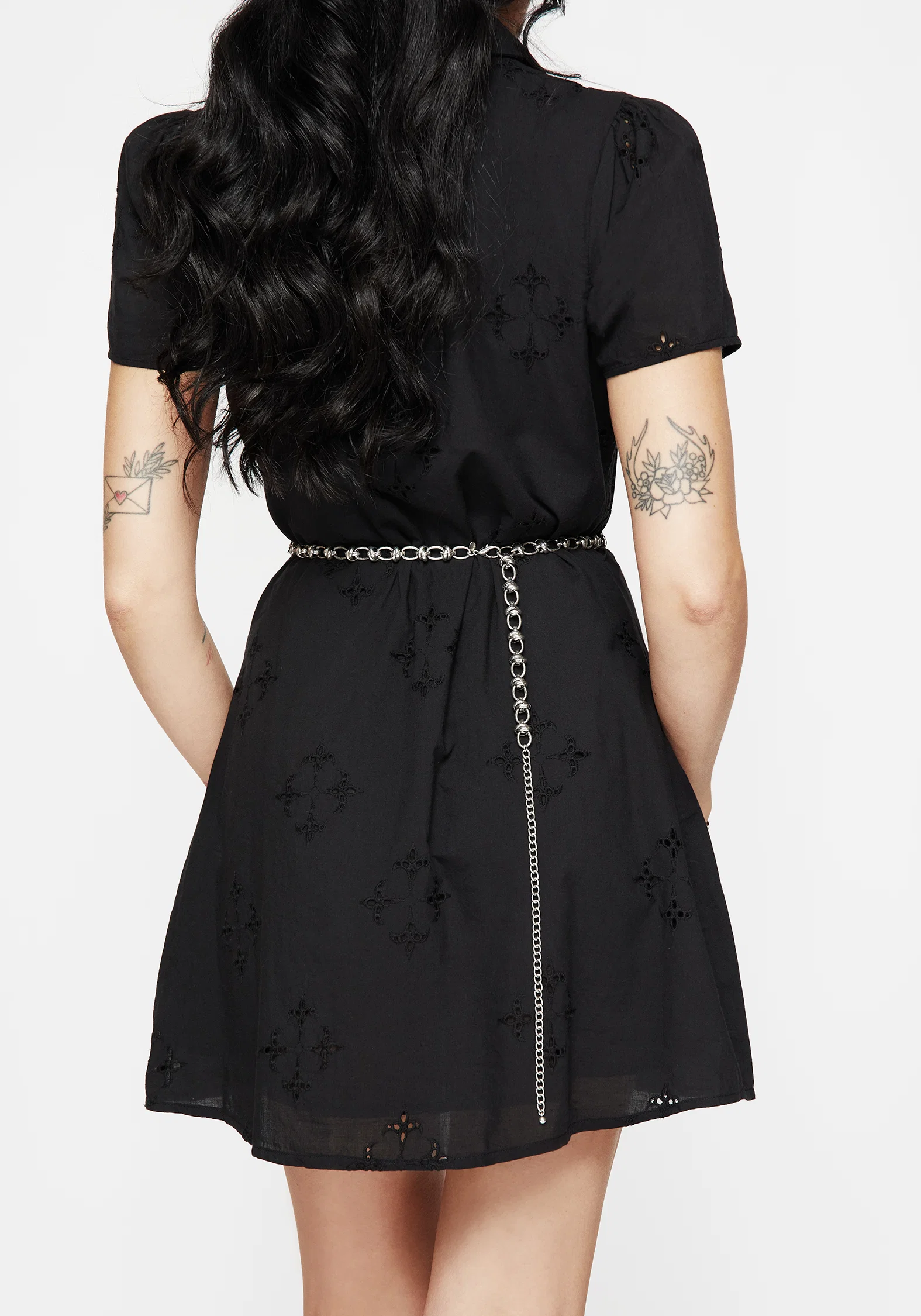Druantia Pentagram Moon Chain Belt - Image 3