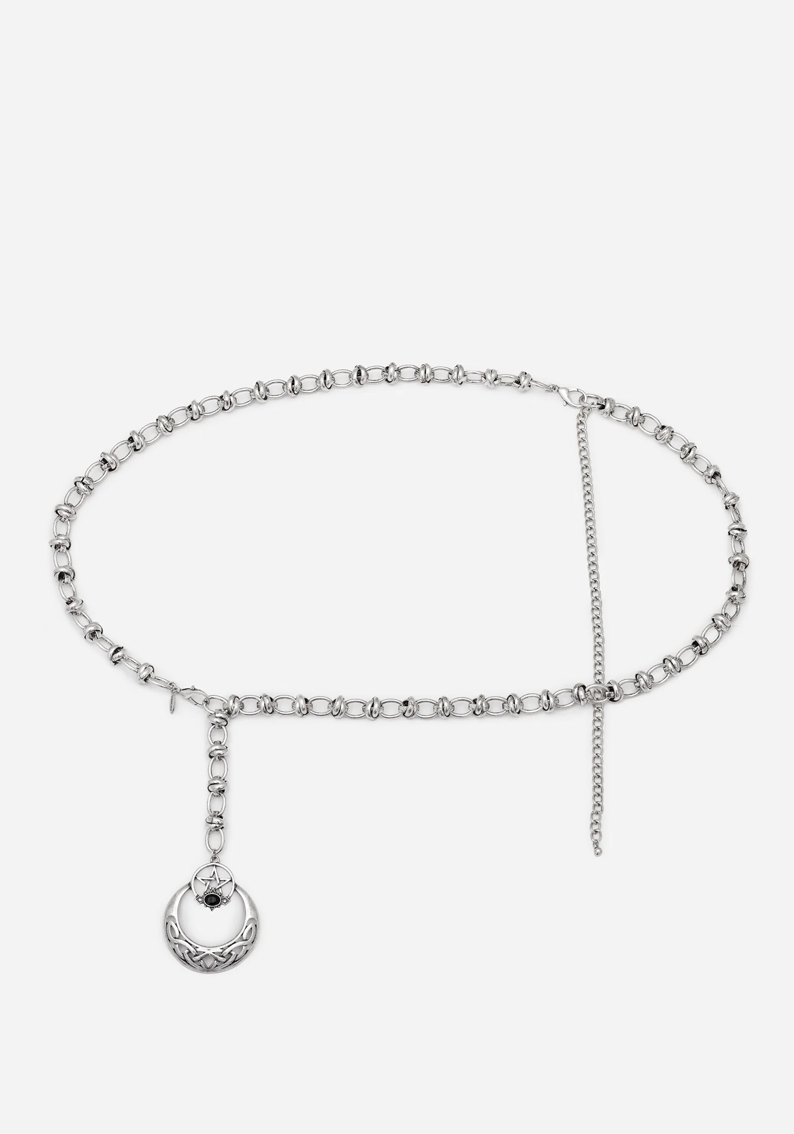Druantia Pentagram Moon Chain Belt - Image 5