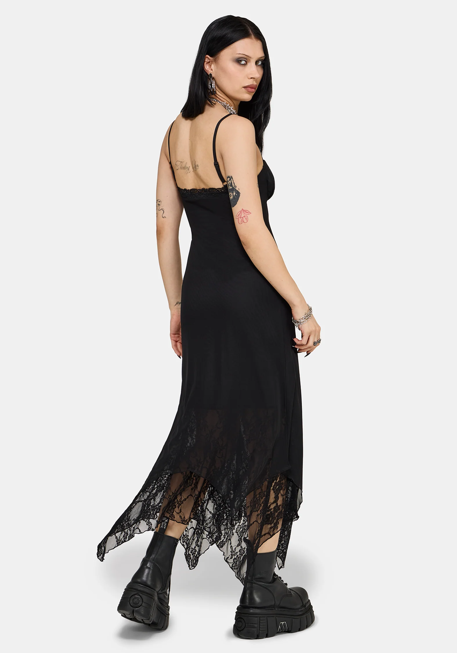 Druella Lace Cami Midaxi Dress - Image 3