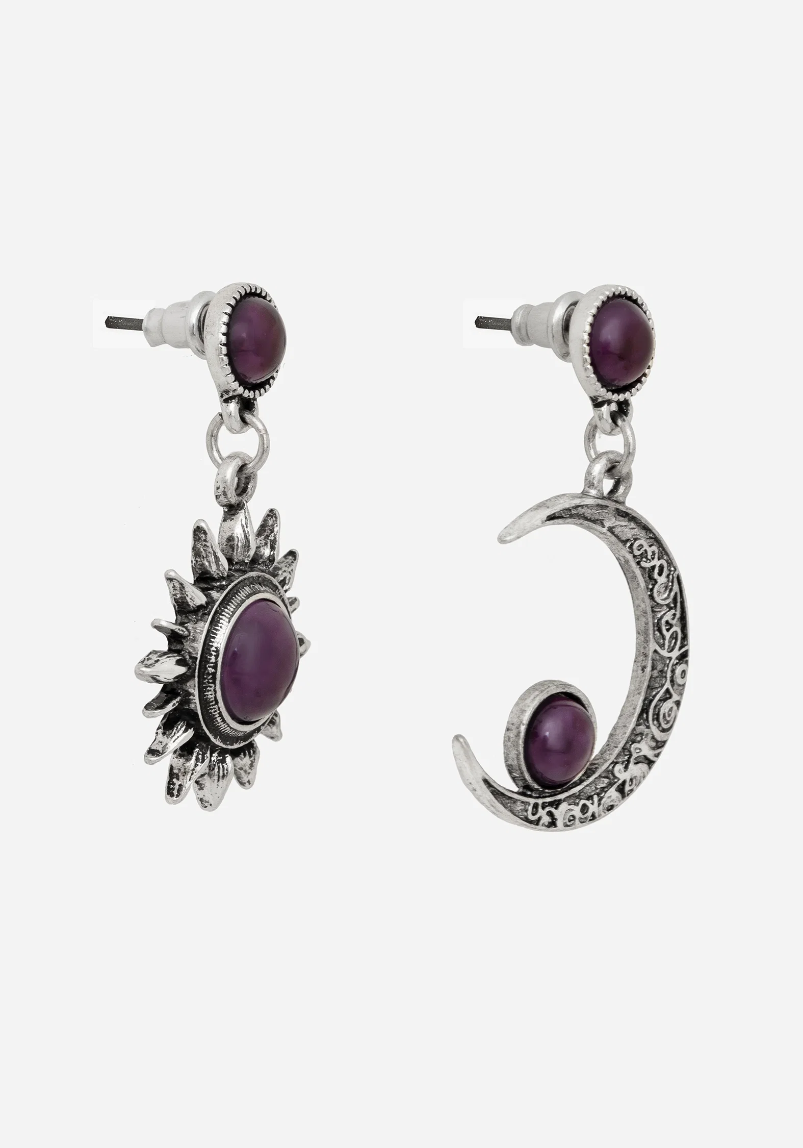 Eclipse Gem Drop Earrings - Image 7
