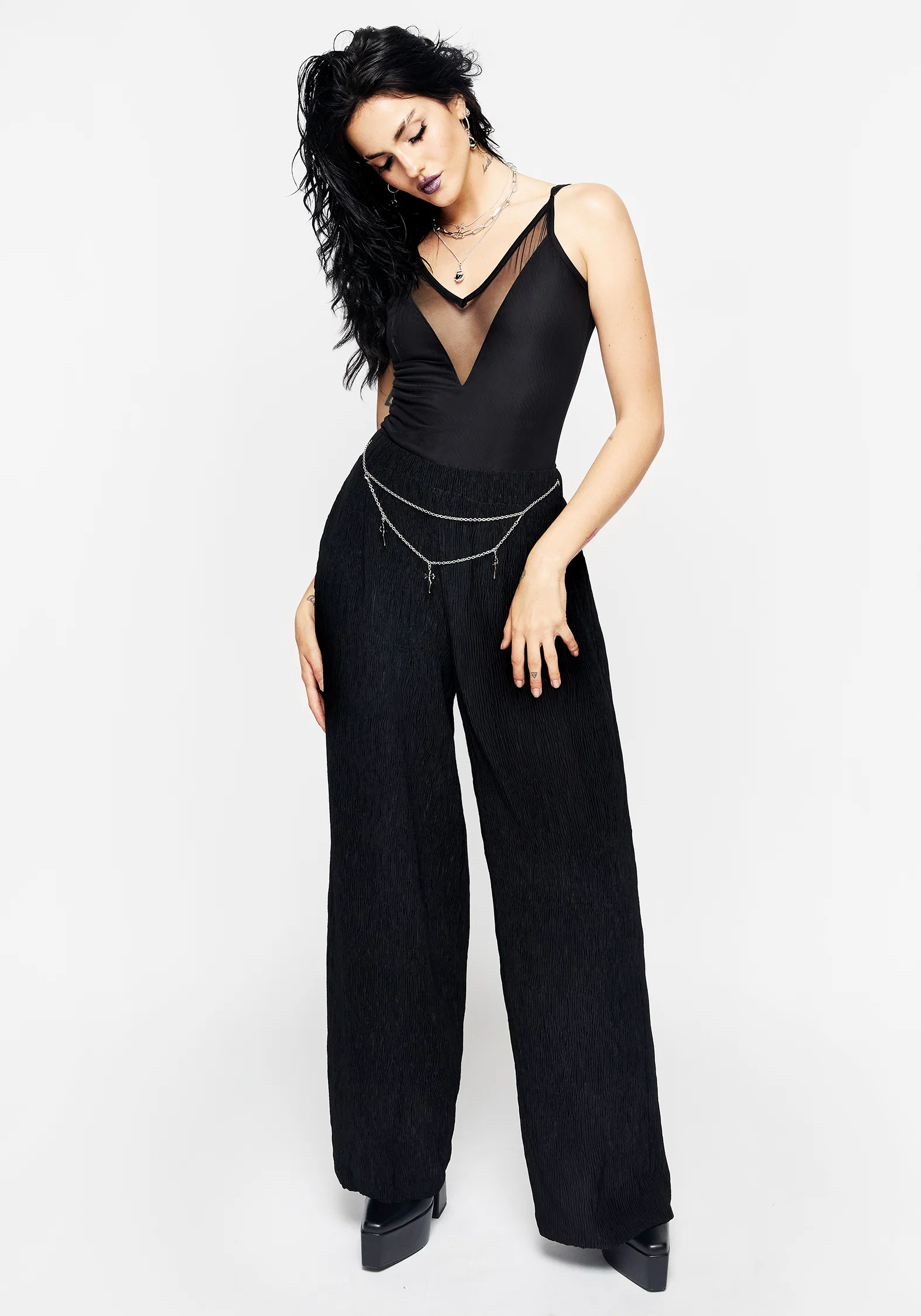 Eclipse Mesh Bodysuit - Image 5