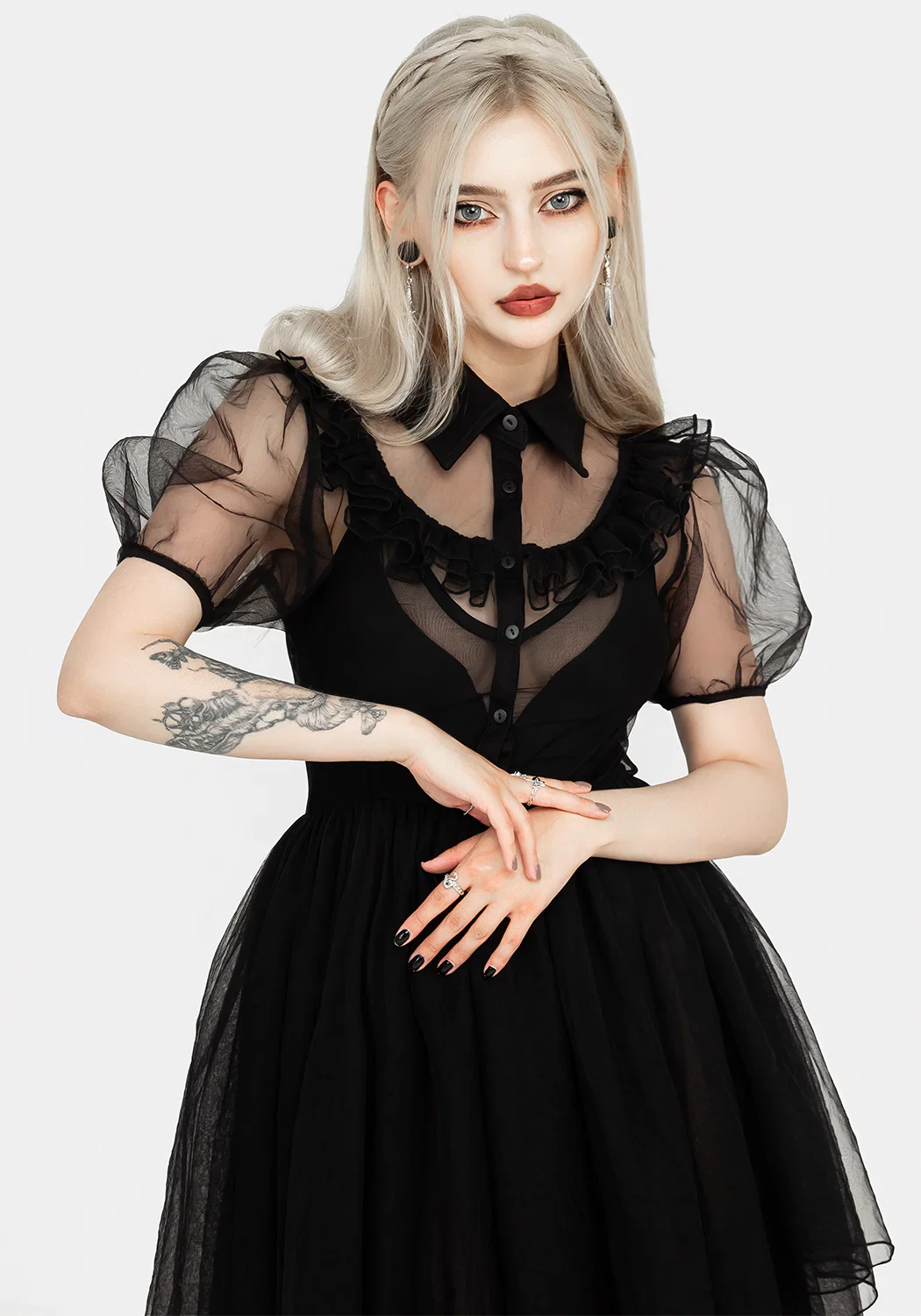Eclipse Mesh Bodysuit - Image 9
