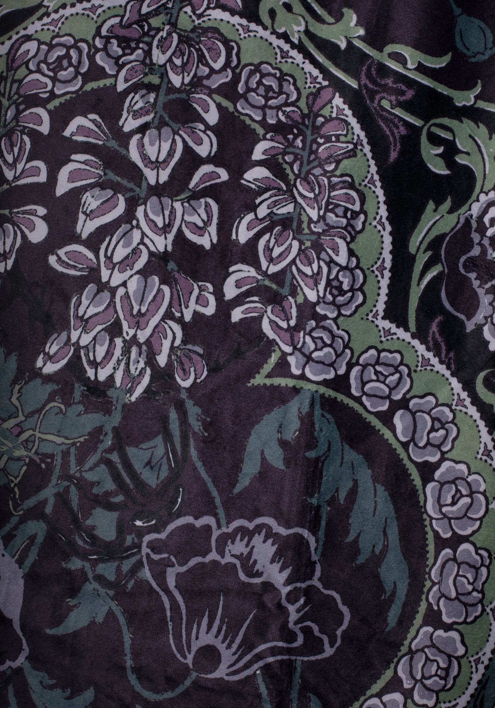 Effie Velvet Tassel Blanket - Image 3
