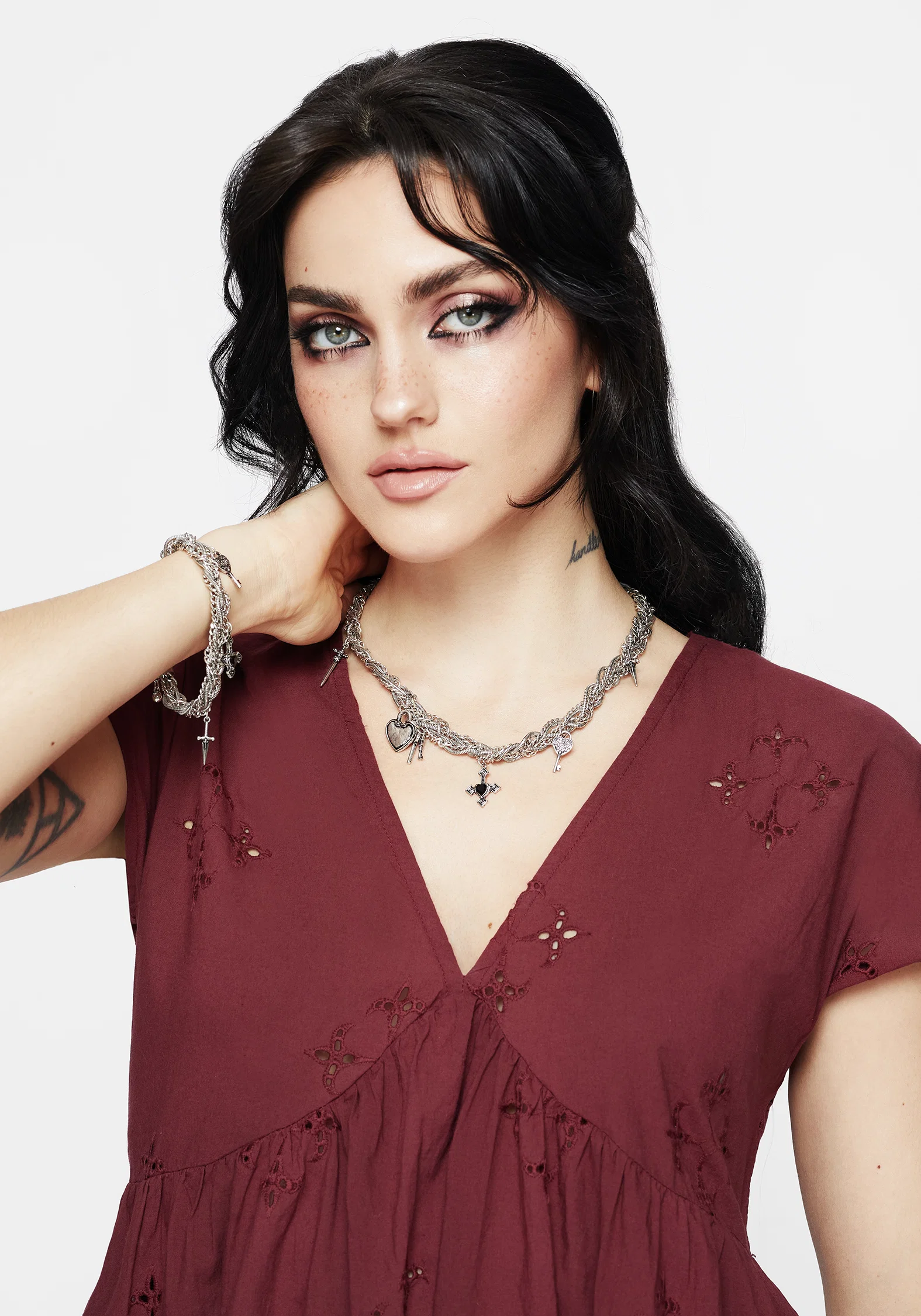 Eilir Twisted Vintage Charm Bracelet - Image 4