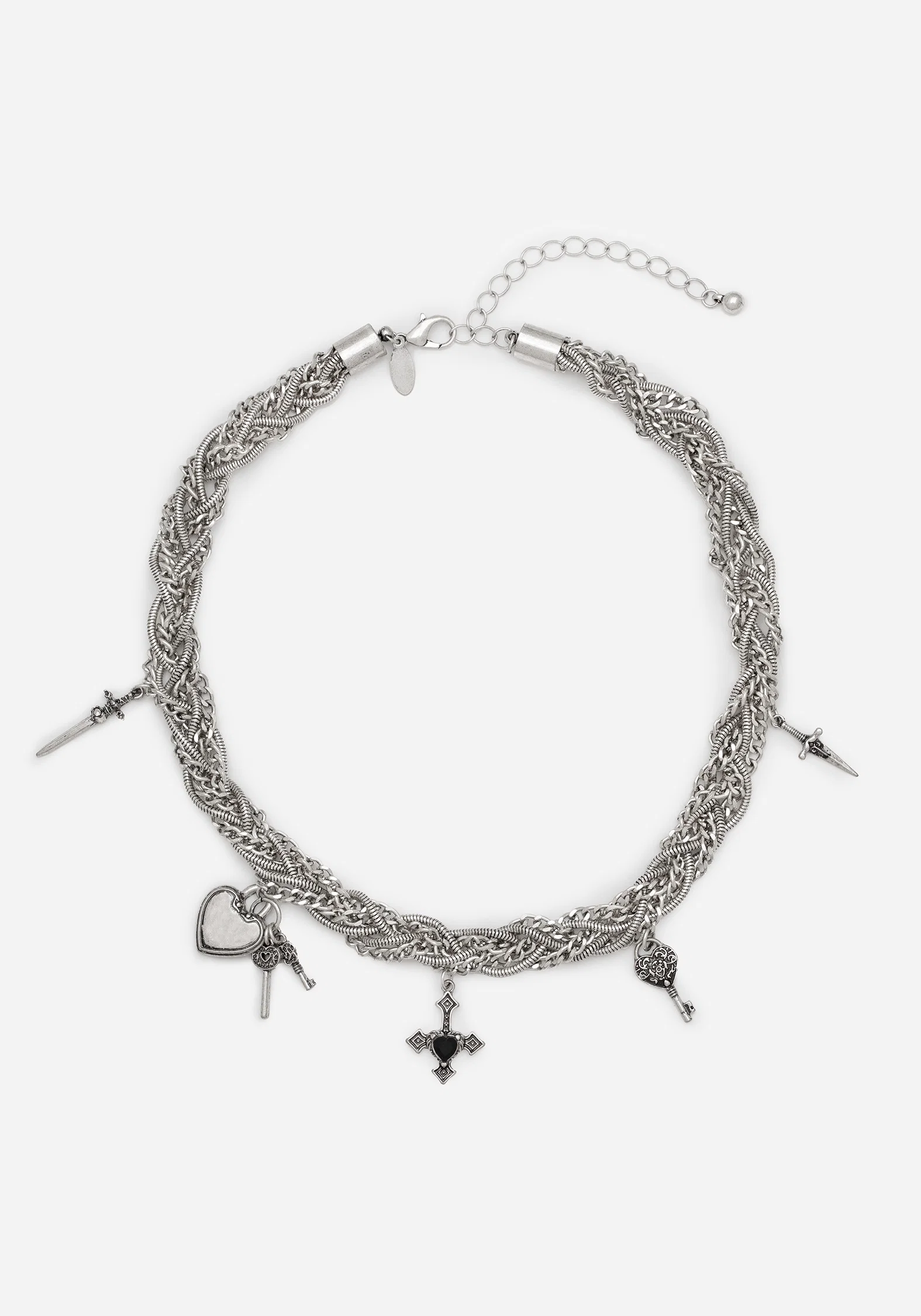 Eilir Twisted Vintage Charm Necklace - Image 6