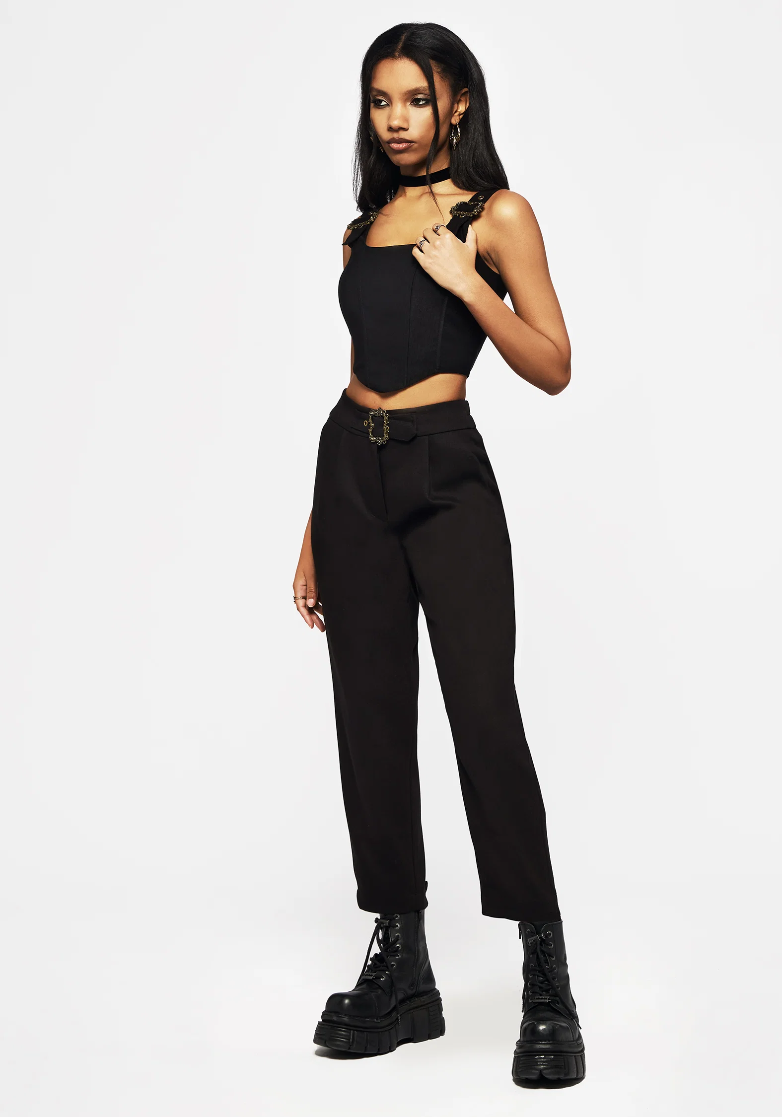 Elder Tapered High Waist Trouser - Image 4