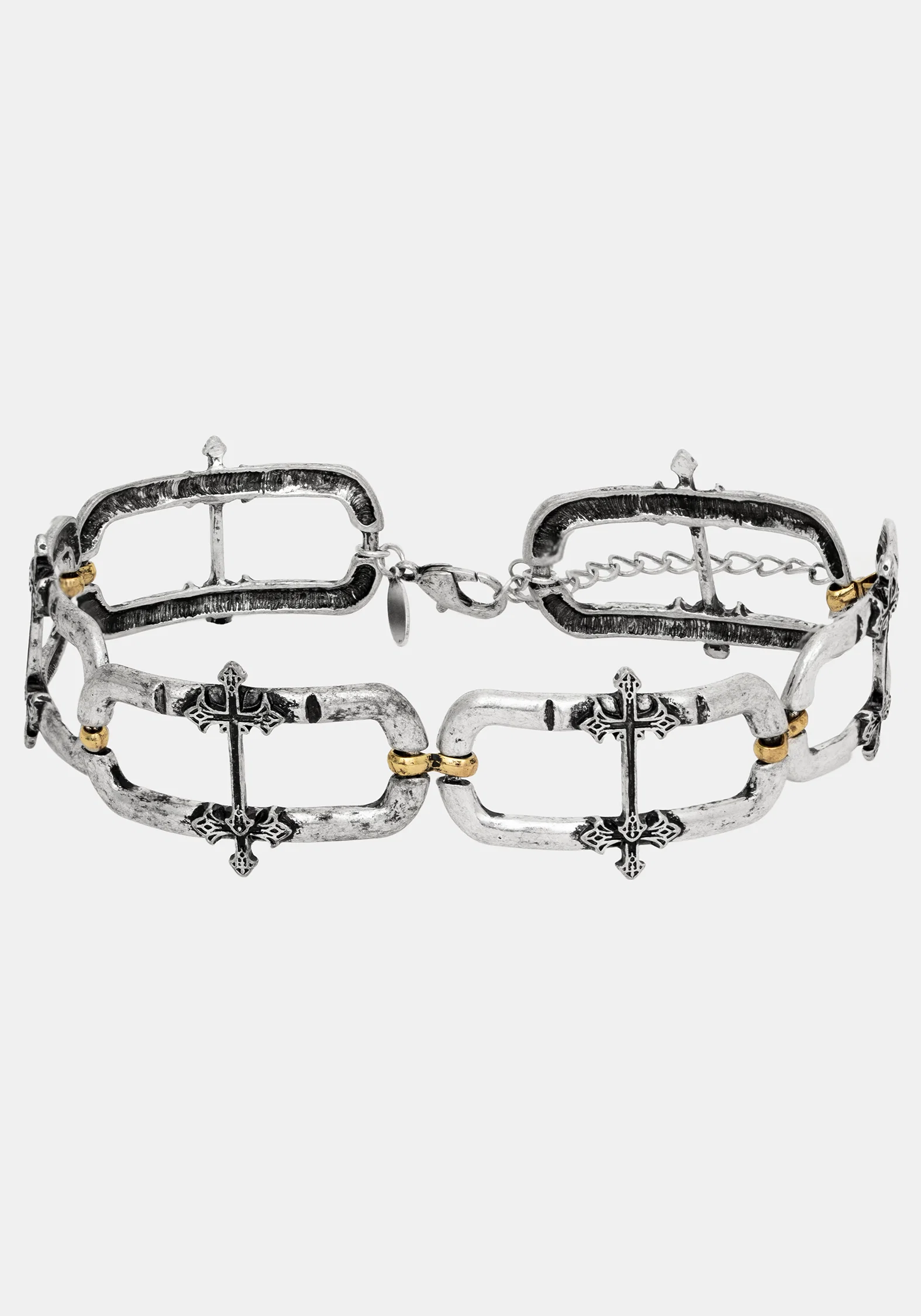Electra Cross Link Chain Choker - Image 4