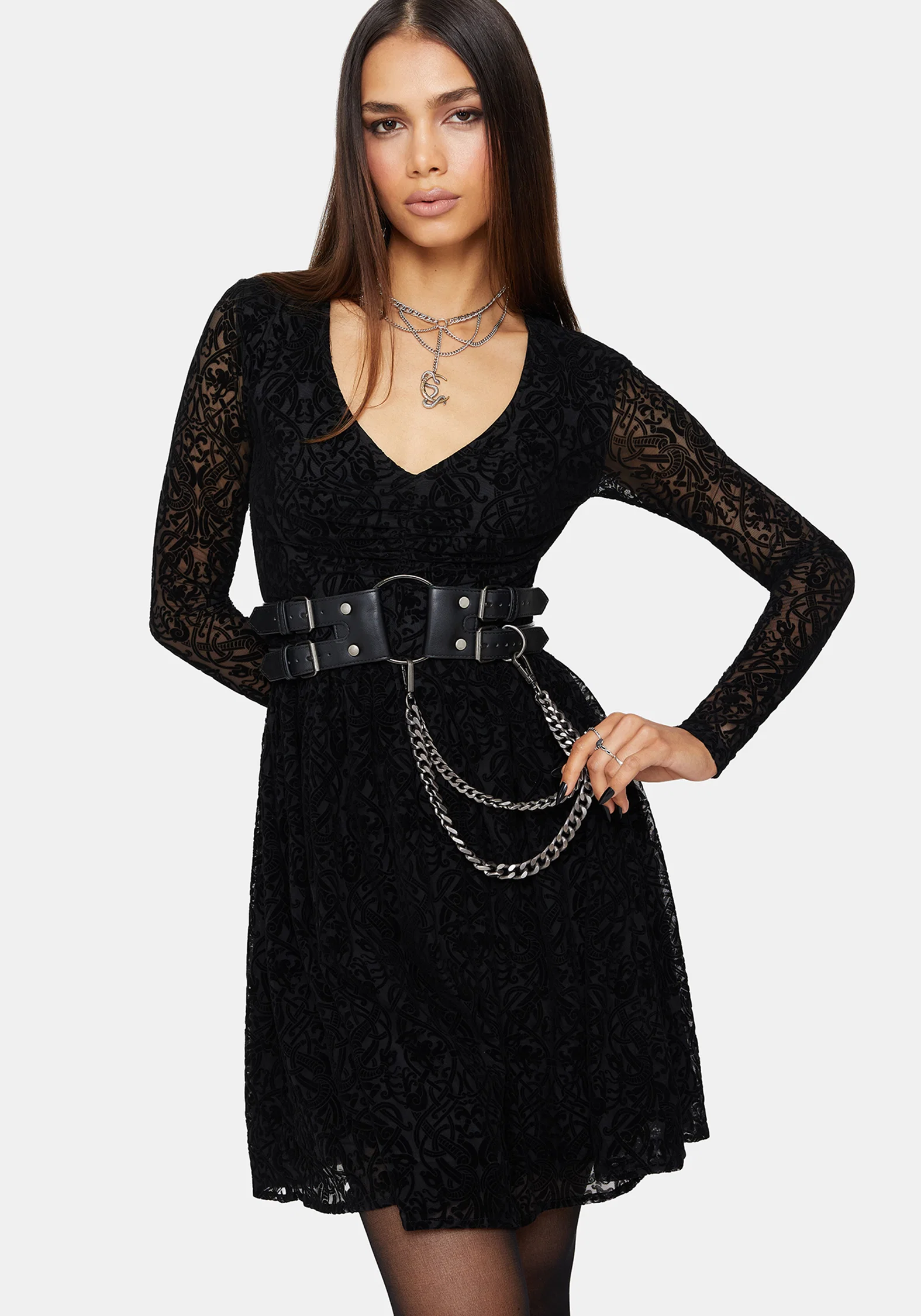 Elowen Cypher Ring Chain Waist Belt - Image 4