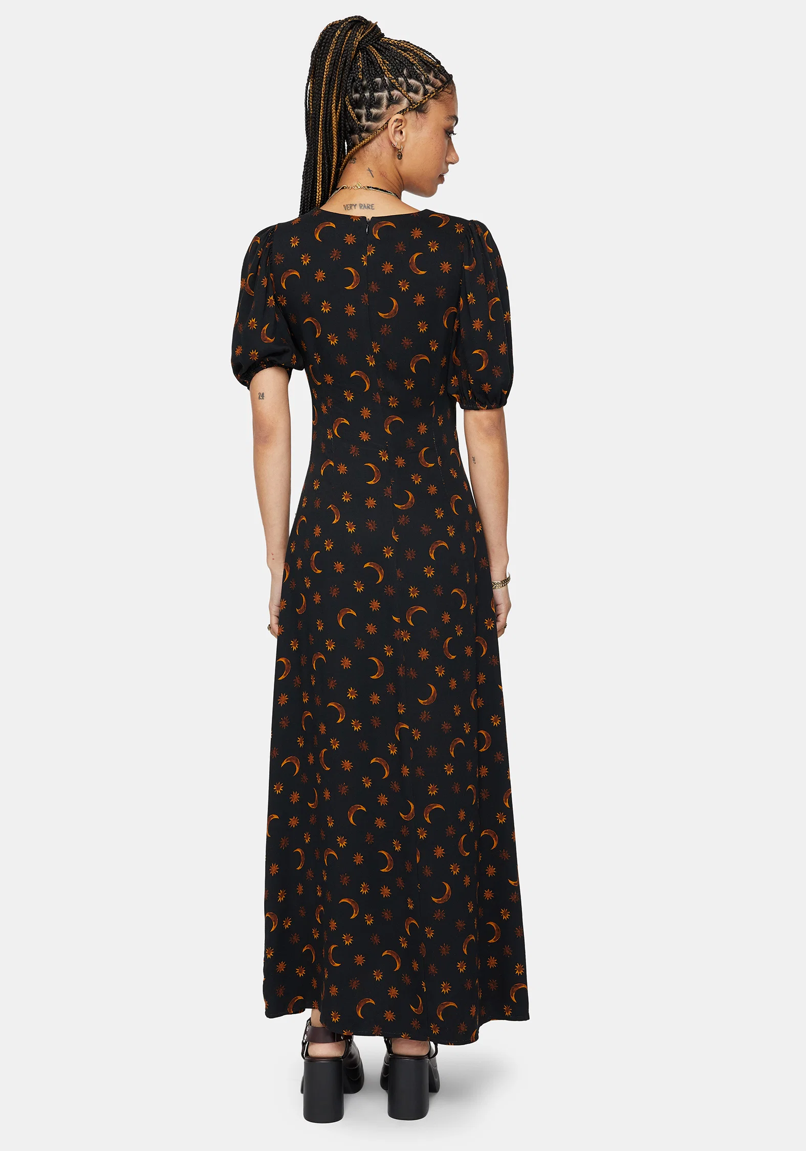 Elura Celestial Print Midaxi Dress - Image 3