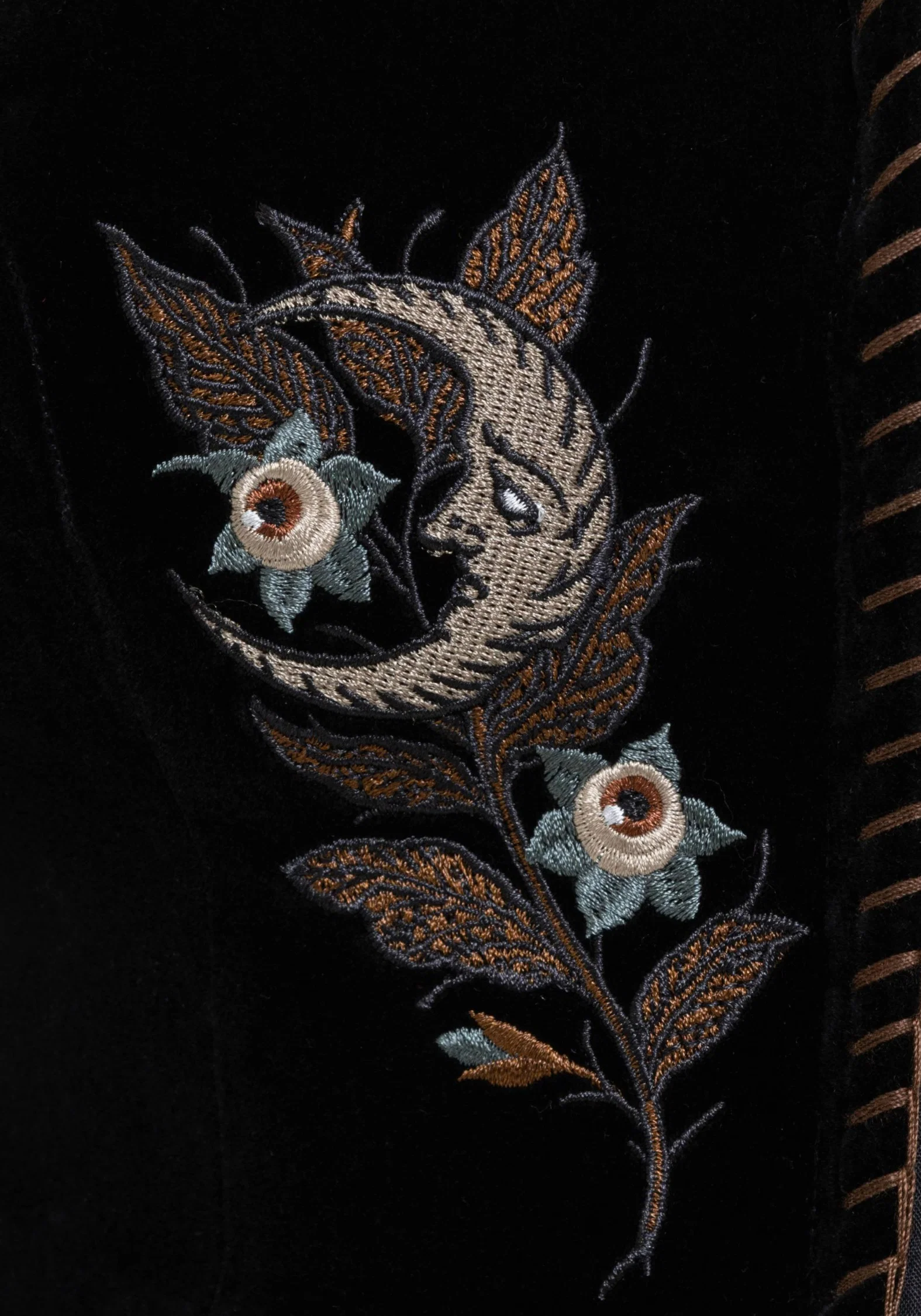 Eria Celestial Embroidered Waistcoat Corset - Image 2