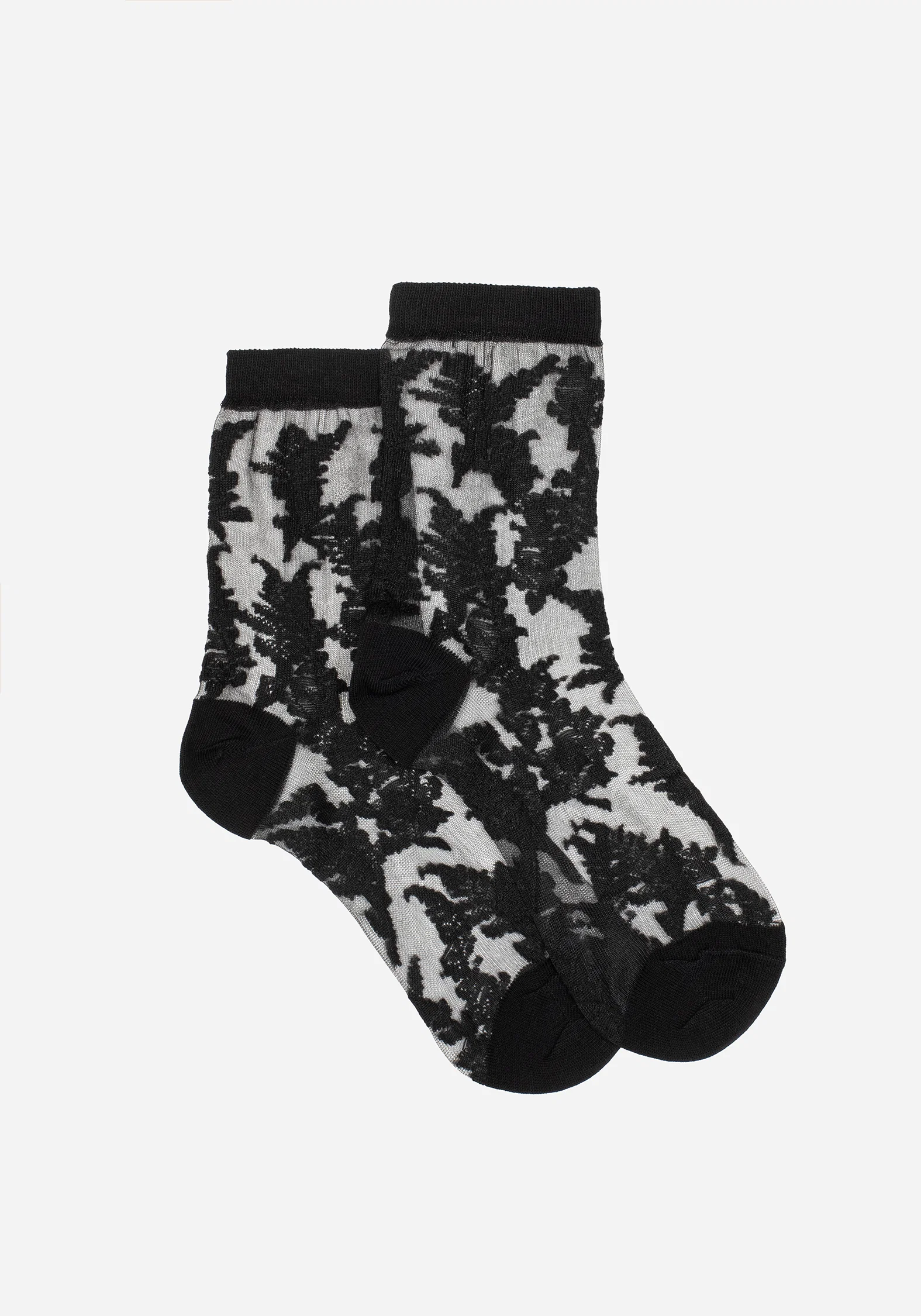 Esoteric Fern Lace Socks - Image 4