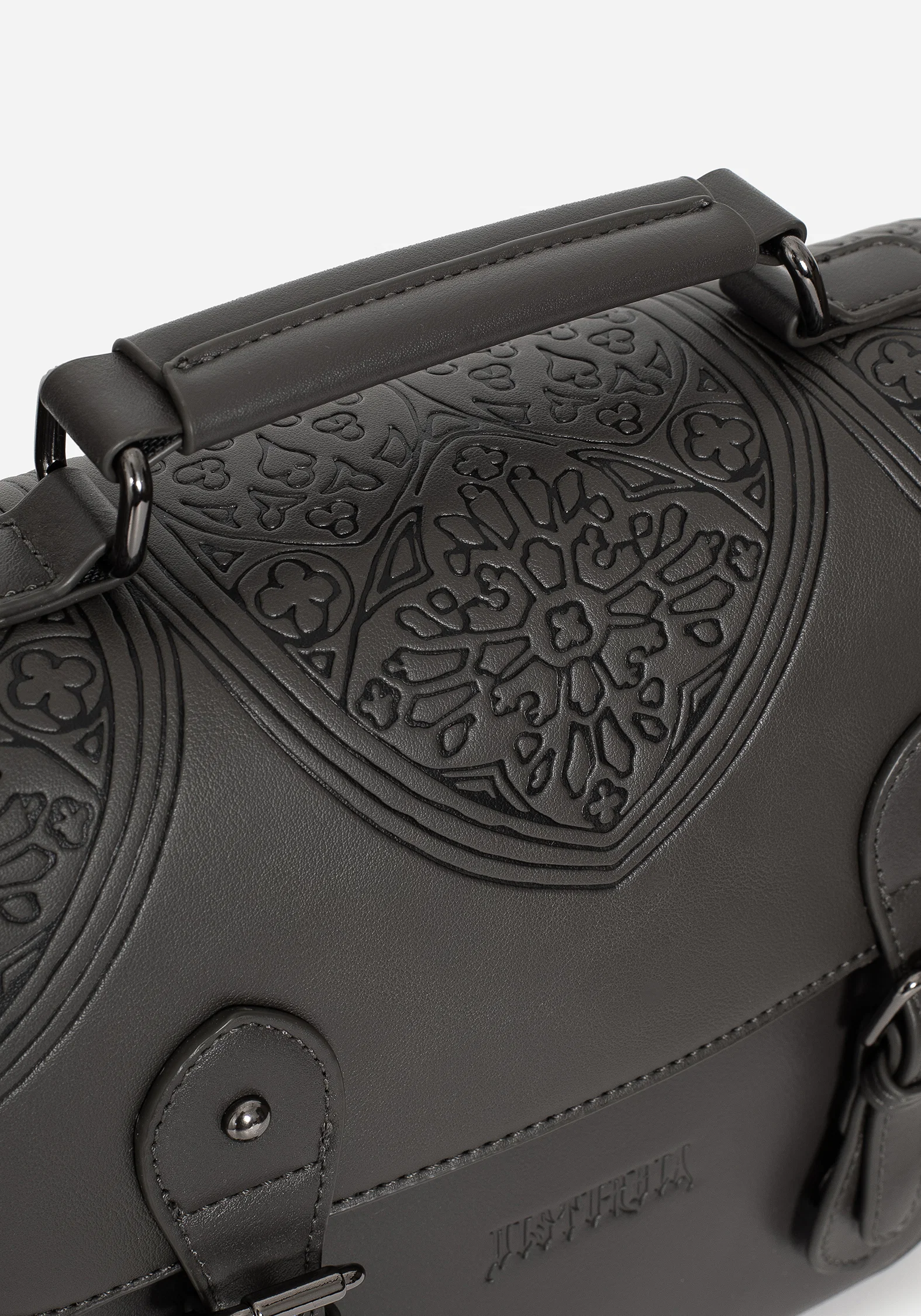 Esther Debossed Satchel Backpack - Image 3