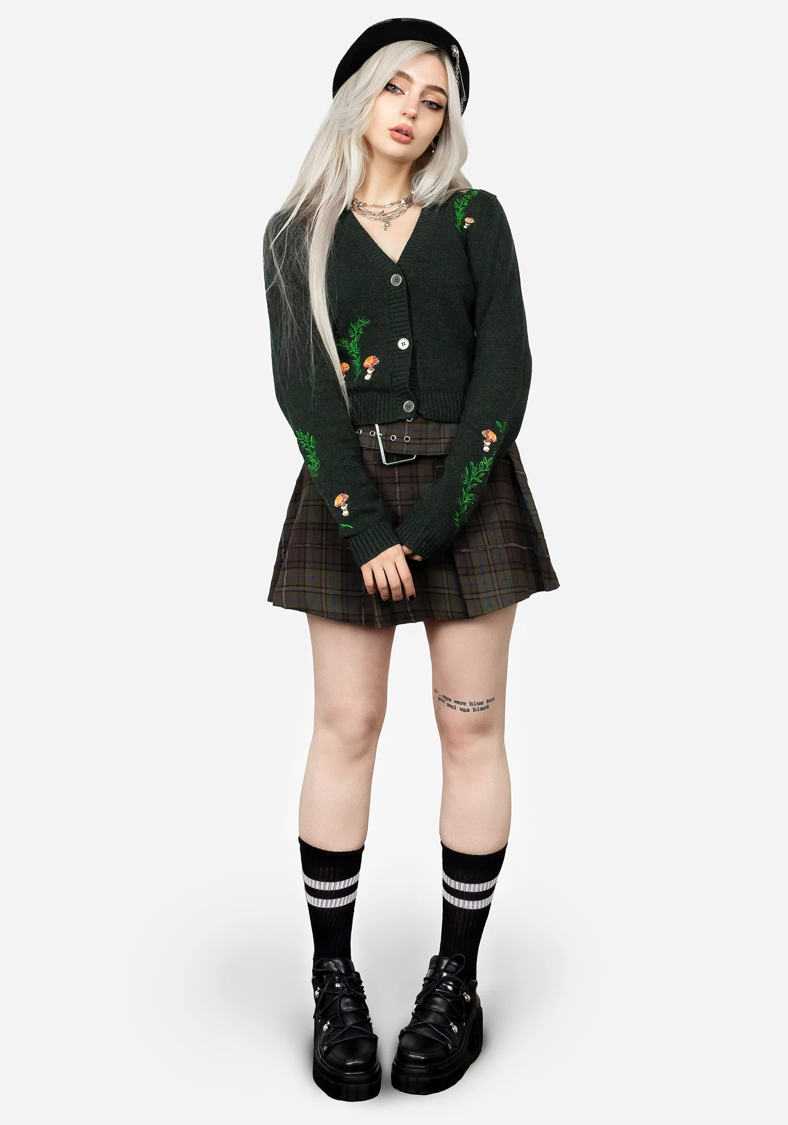 Fable Embroidered Cardigan - Image 11
