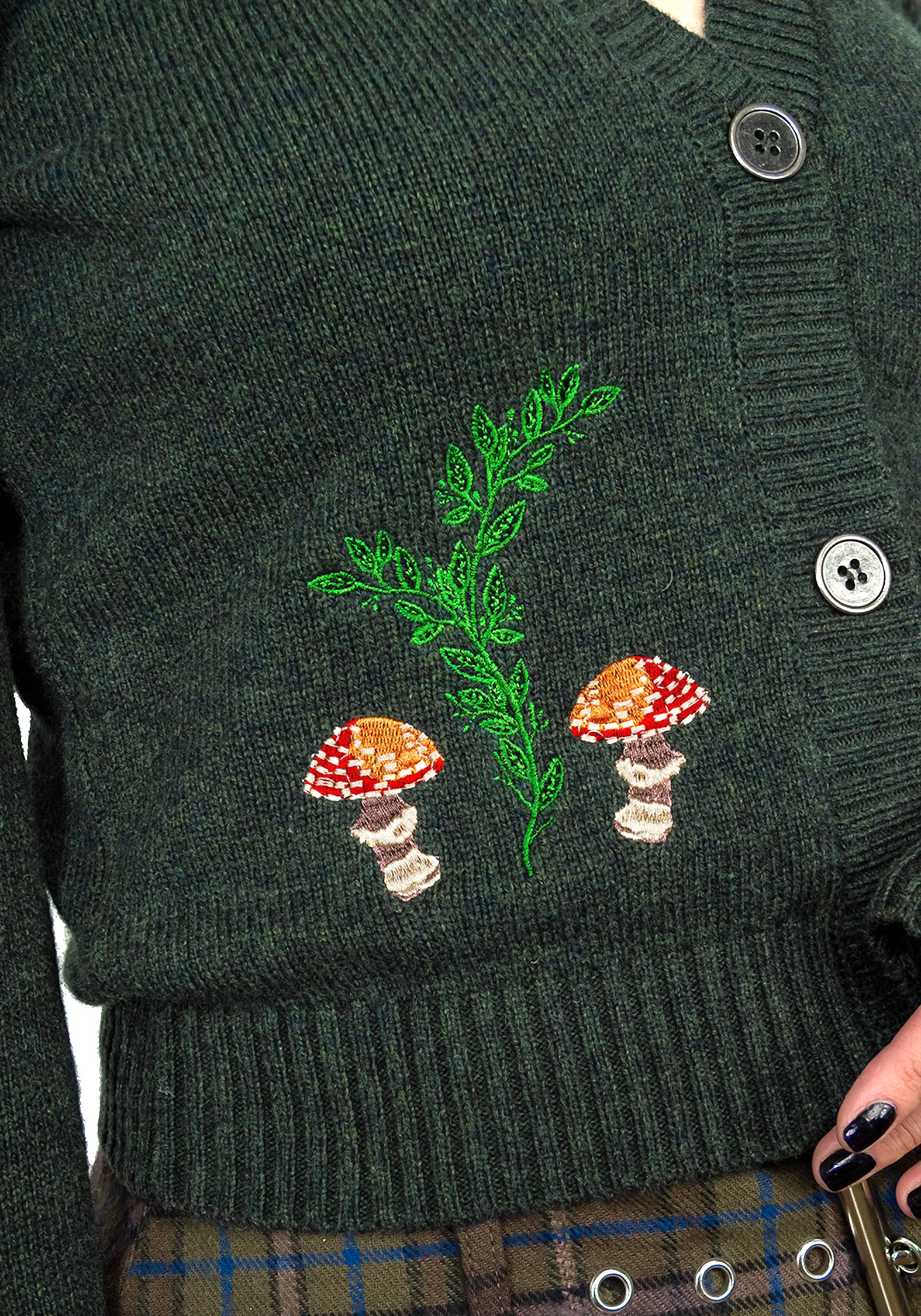 Fable Embroidered Cardigan - Image 5