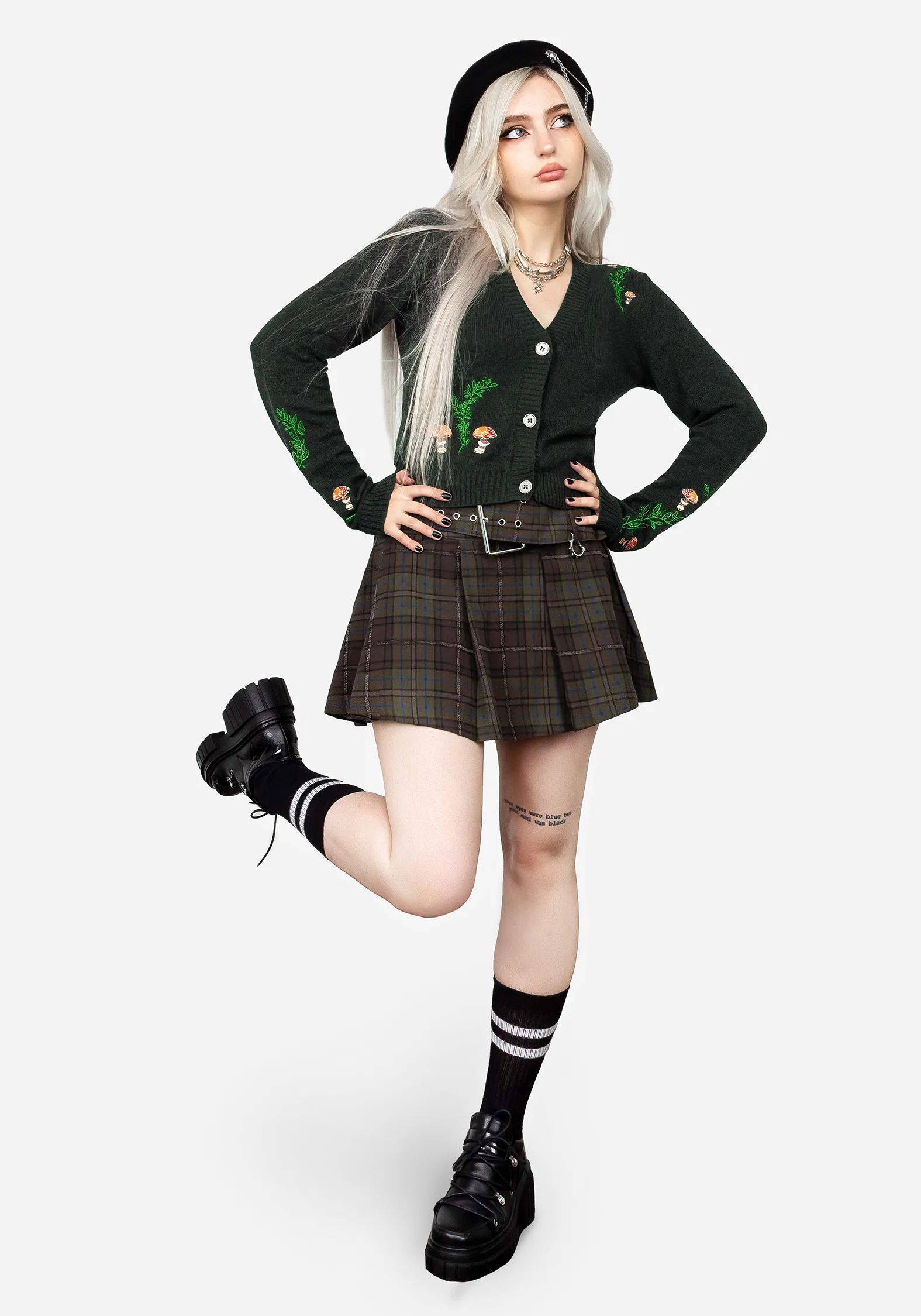 Fable Embroidered Cardigan - Image 9